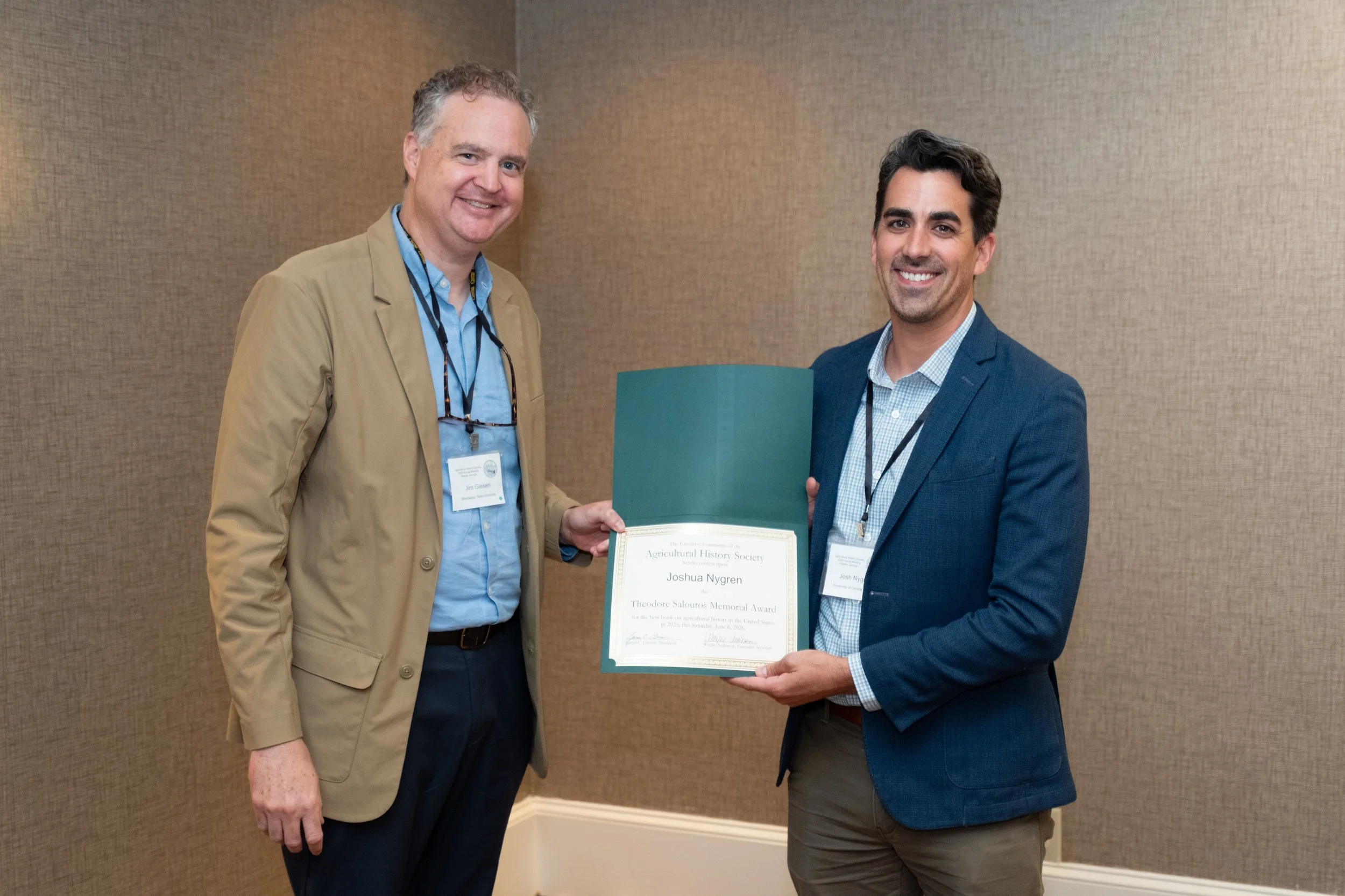 Saloutos Award
