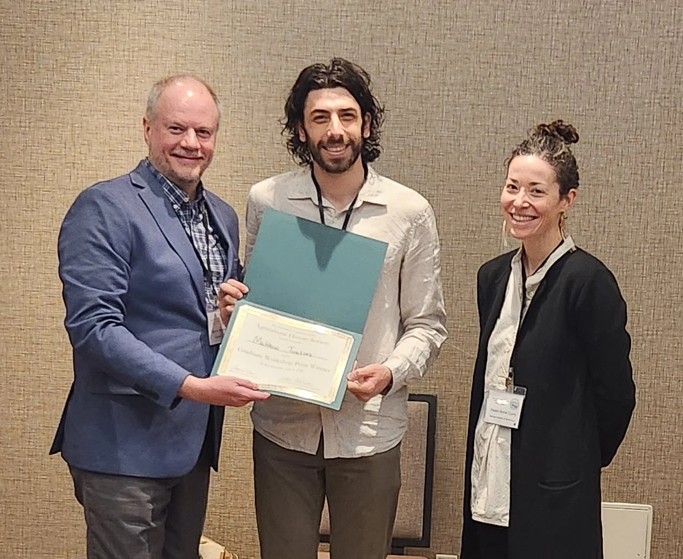 Graduate Student Workshop Paper Award