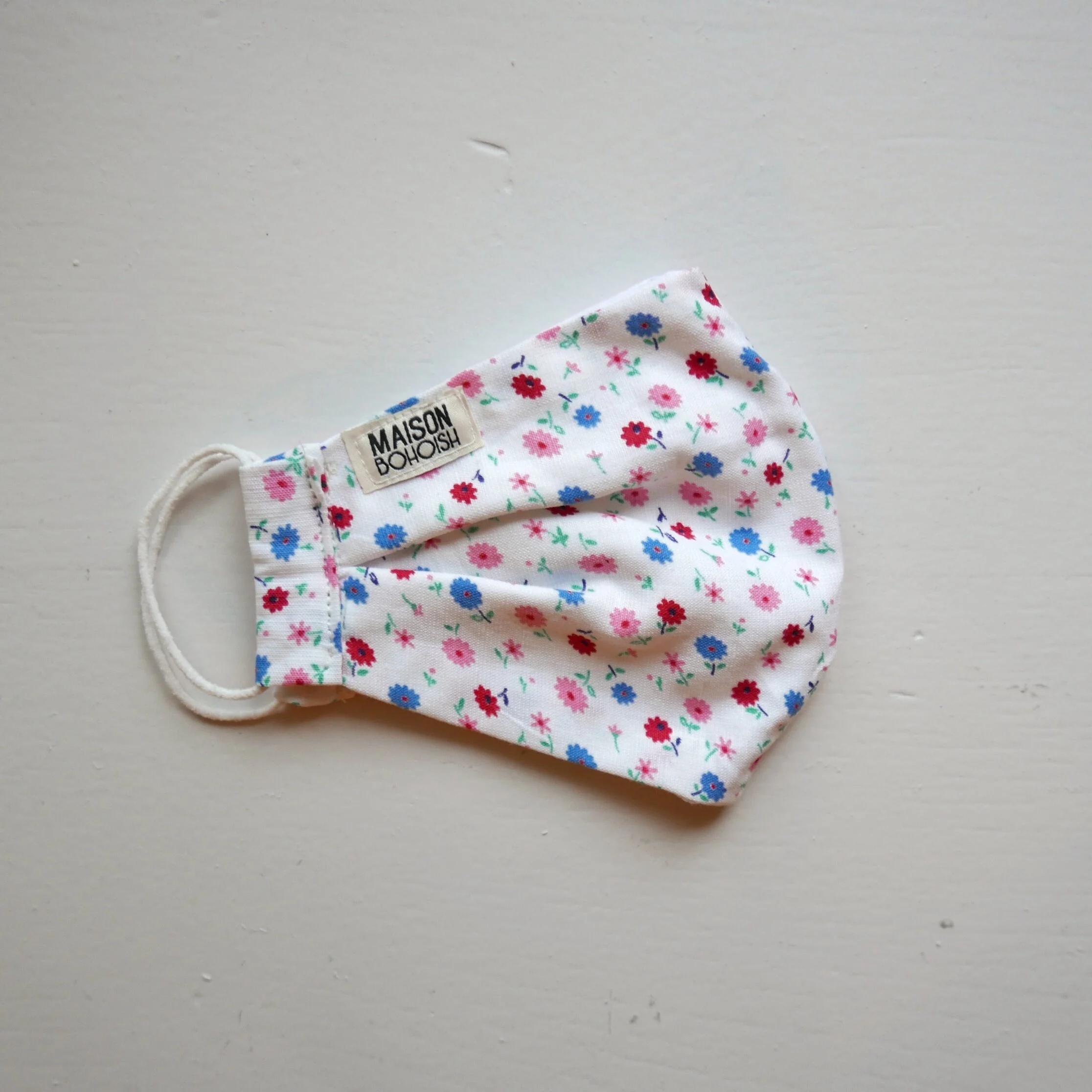MASQUE EN TISSU LAVABLE - LITTLE FLOWERS