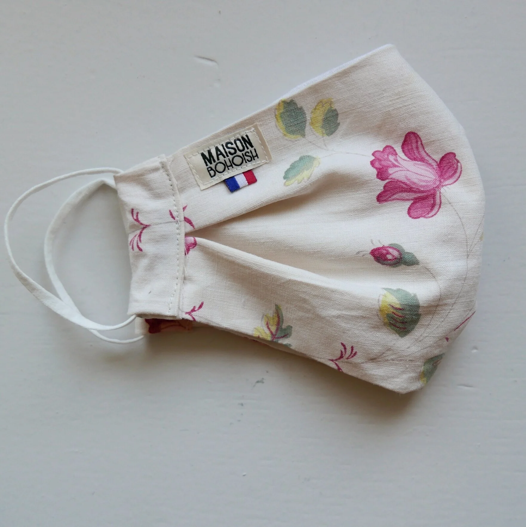 MASQUE EN TISSU LAVABLE - LITTLE FLOWERS