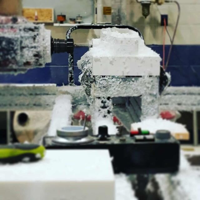 It's 10:50PM on a Saturday night. Burning the midnight oil for a new customer who needed something turned around in record time. These parts will be in San Diego Monday afternoon. #CNC #5axis #machining #machinist #instamachinist #marine #fastboats #
