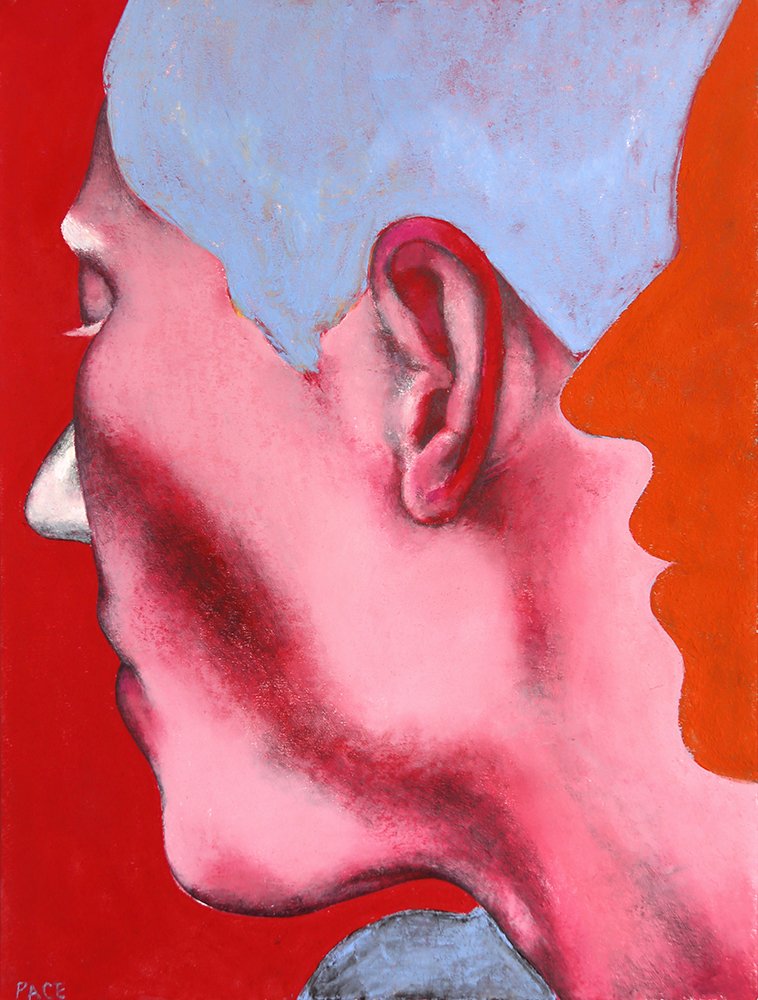   Something you said…   20x15”, soft pastel and pencil on paper, 2022 