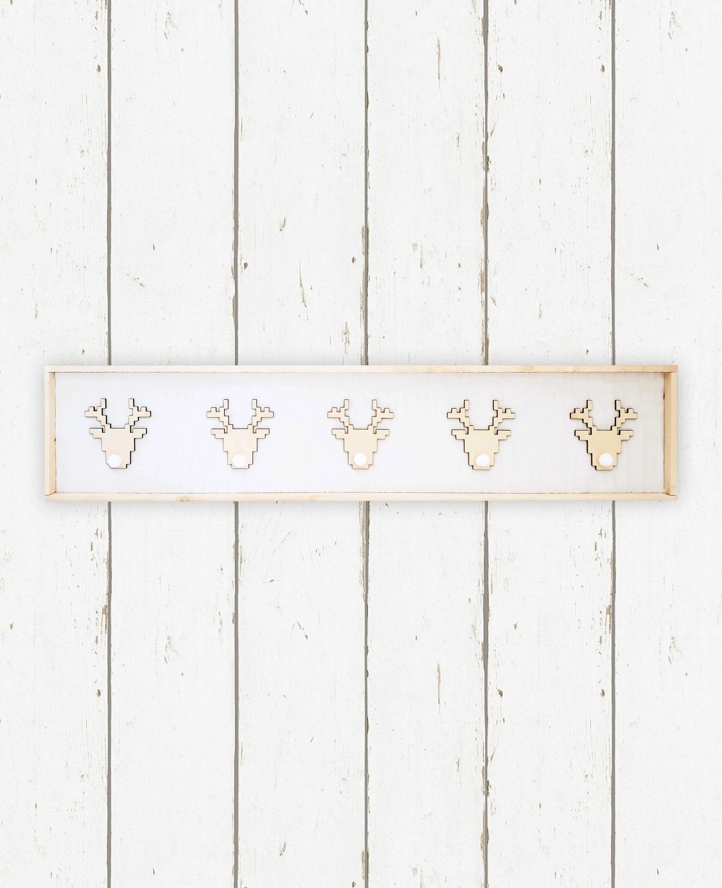 Wholesale + 5 Pom Pom Reindeer (Quantity of 4)