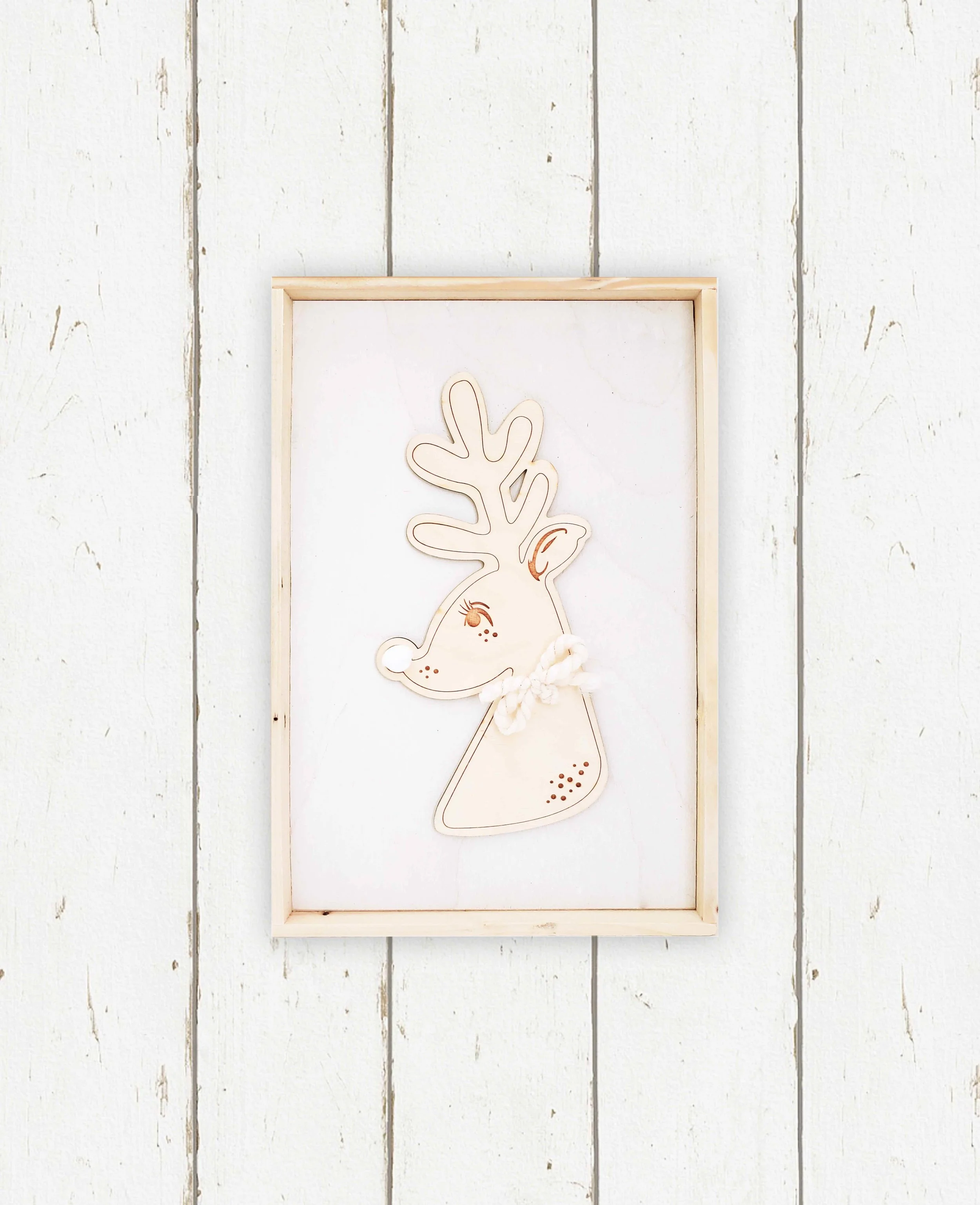 Wholesale + Mid Century Pom Reindeer (Quantity of 5)