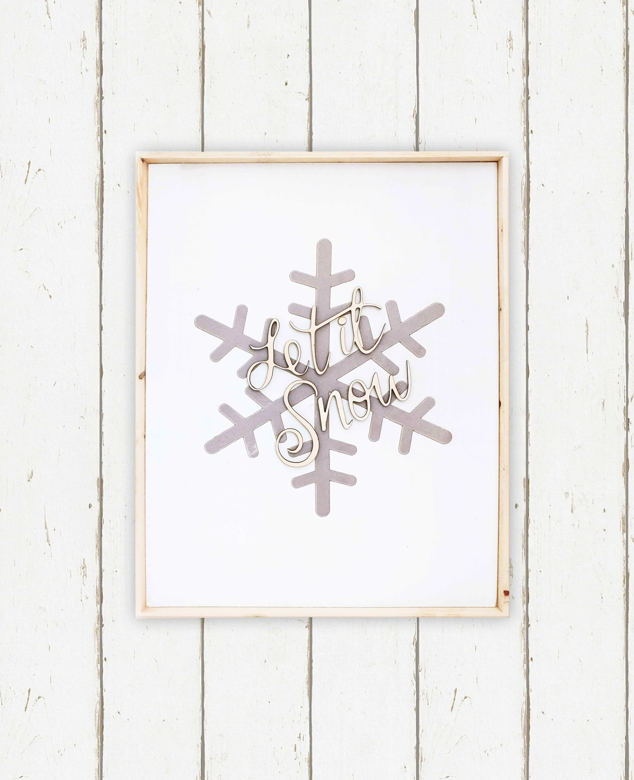 Wholesale + Let it Snow + Velvet Snowflake (Quantity of 4)