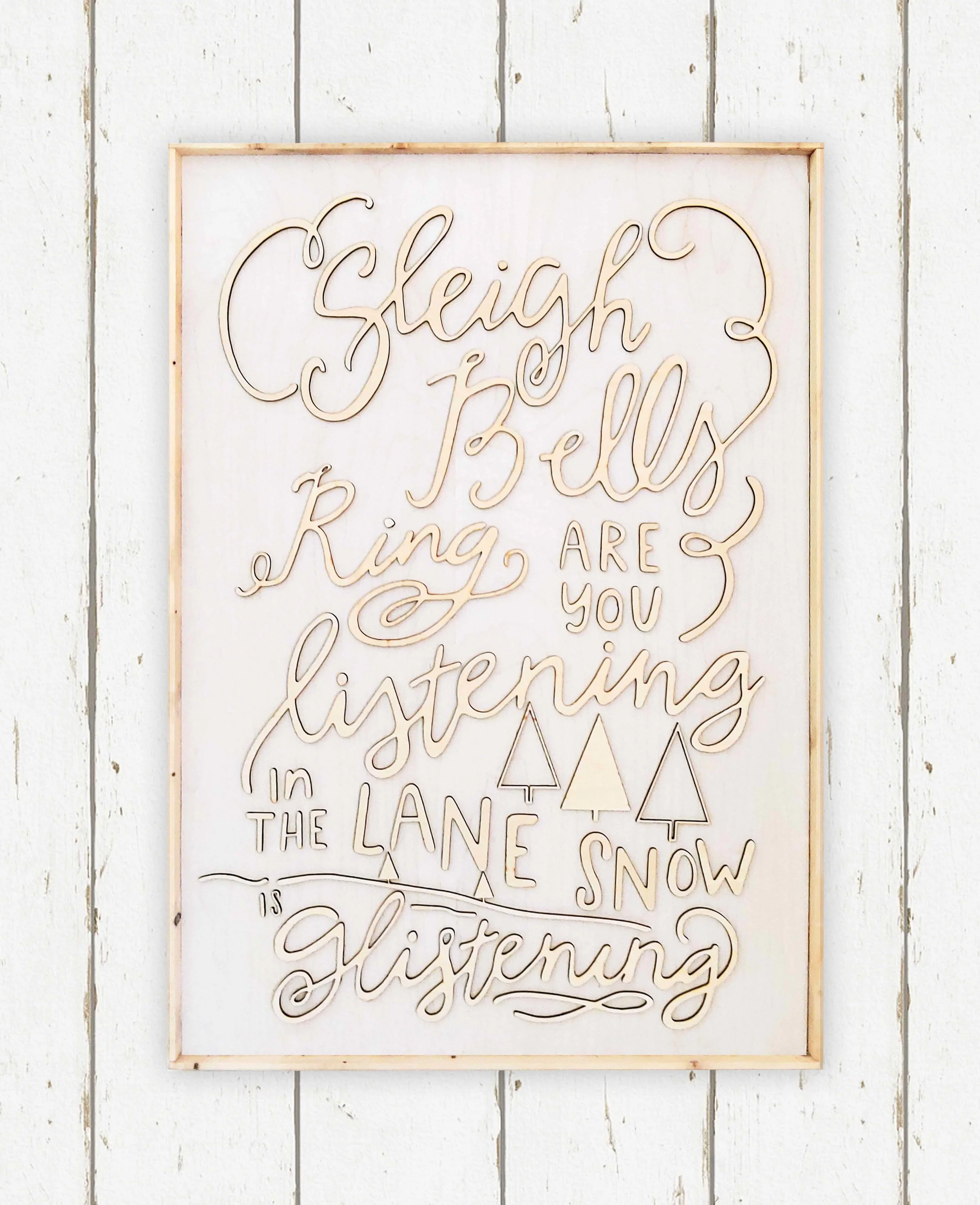 Wholesale + Sleigh Bells Ring + Mantle Piece (Quantity of 2)