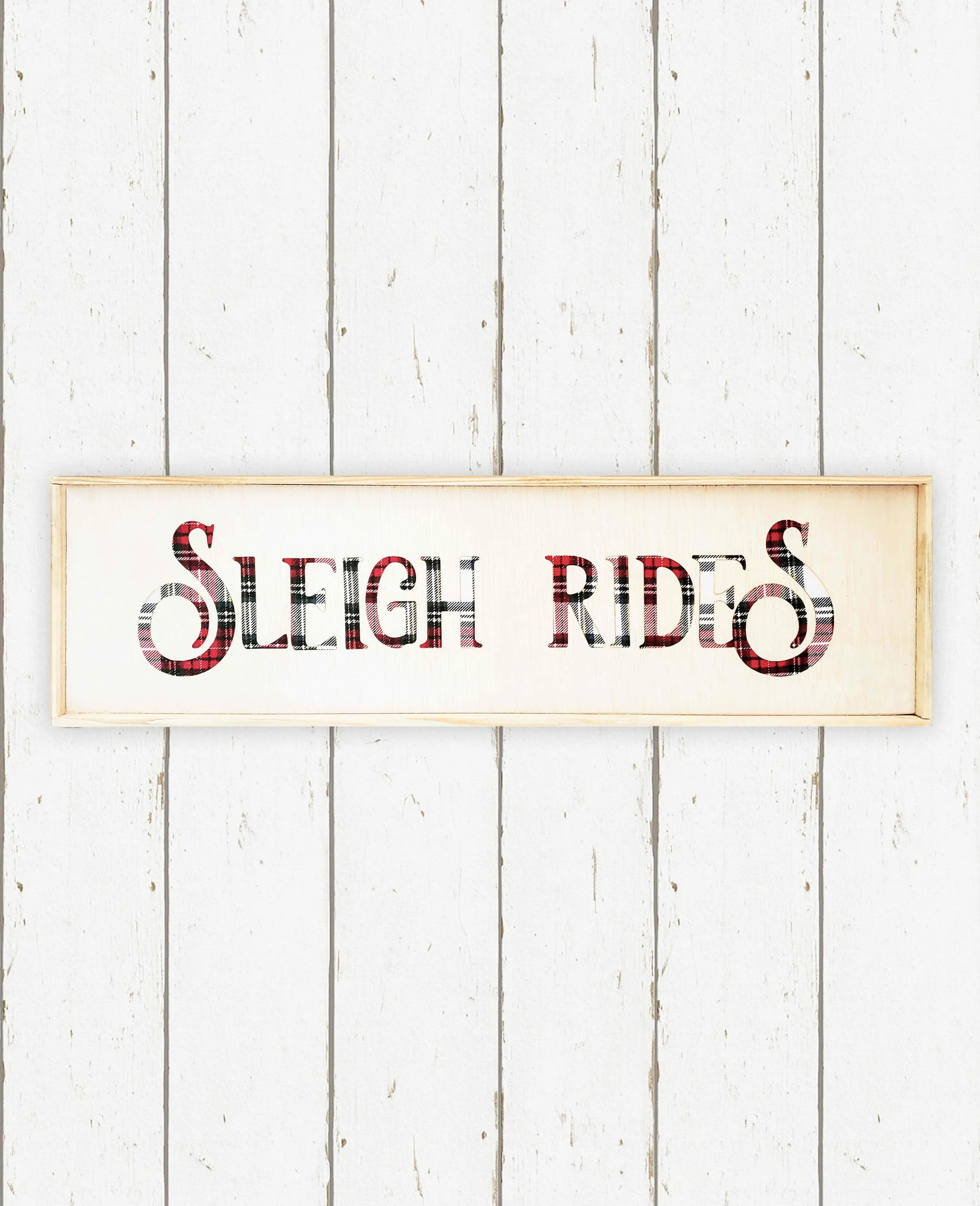 Wholesale + Sleigh Rides + Plaid Flannel (Quantity of 4)