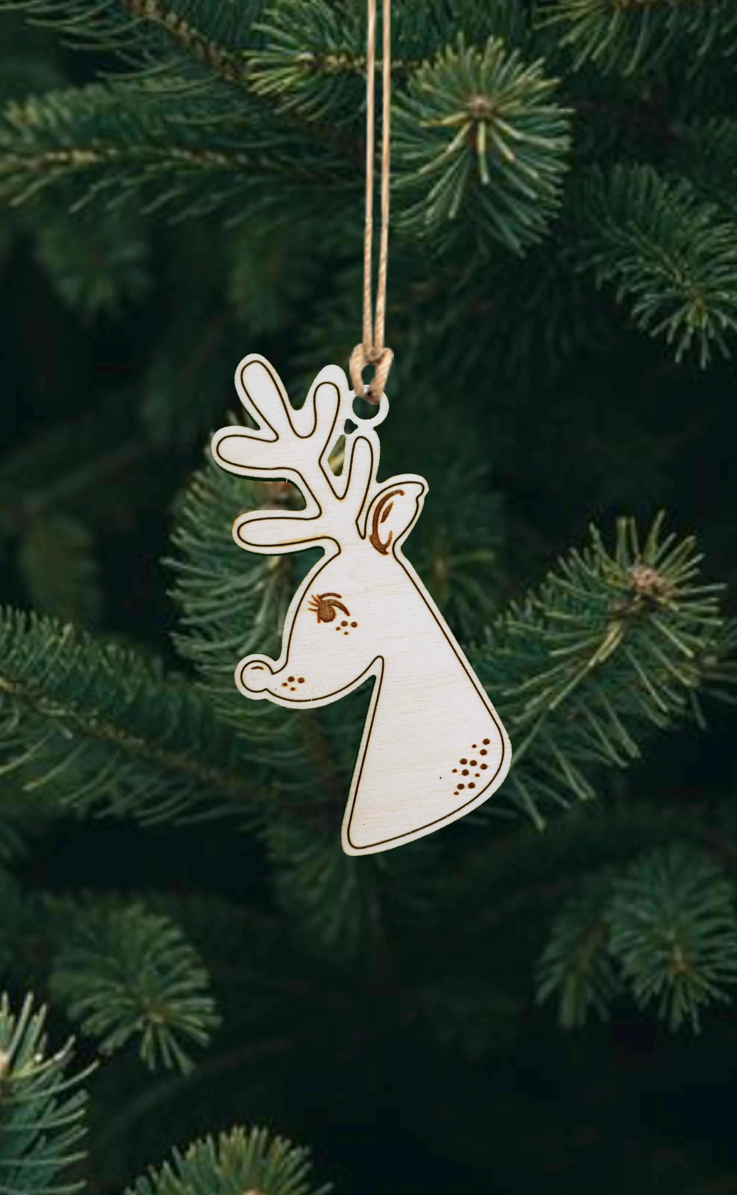 Wholesale + Cute Mid Century Reindeer (Quantity of 15)