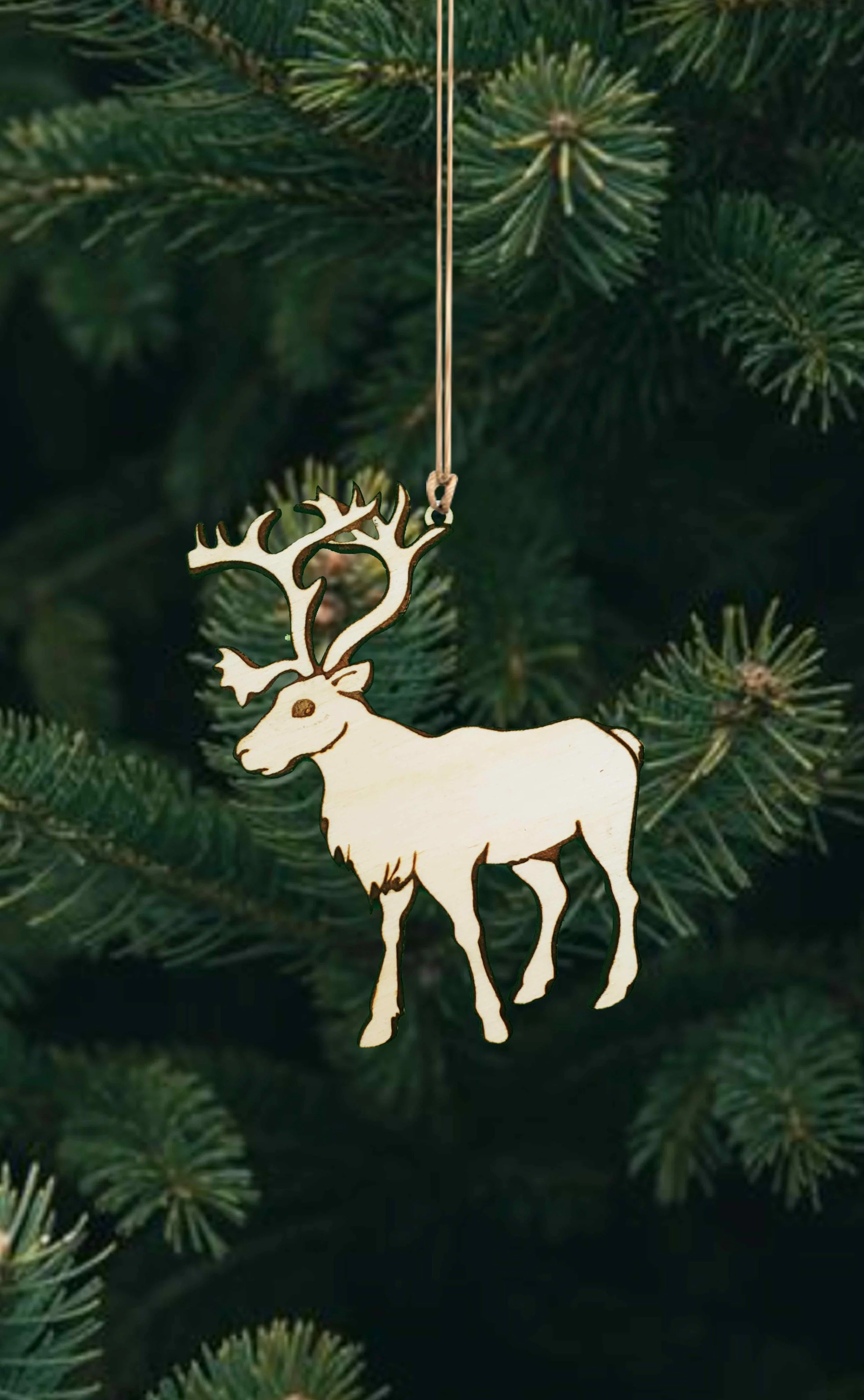 Wholesale + Courier Ives Reindeer (Quantity of 15)