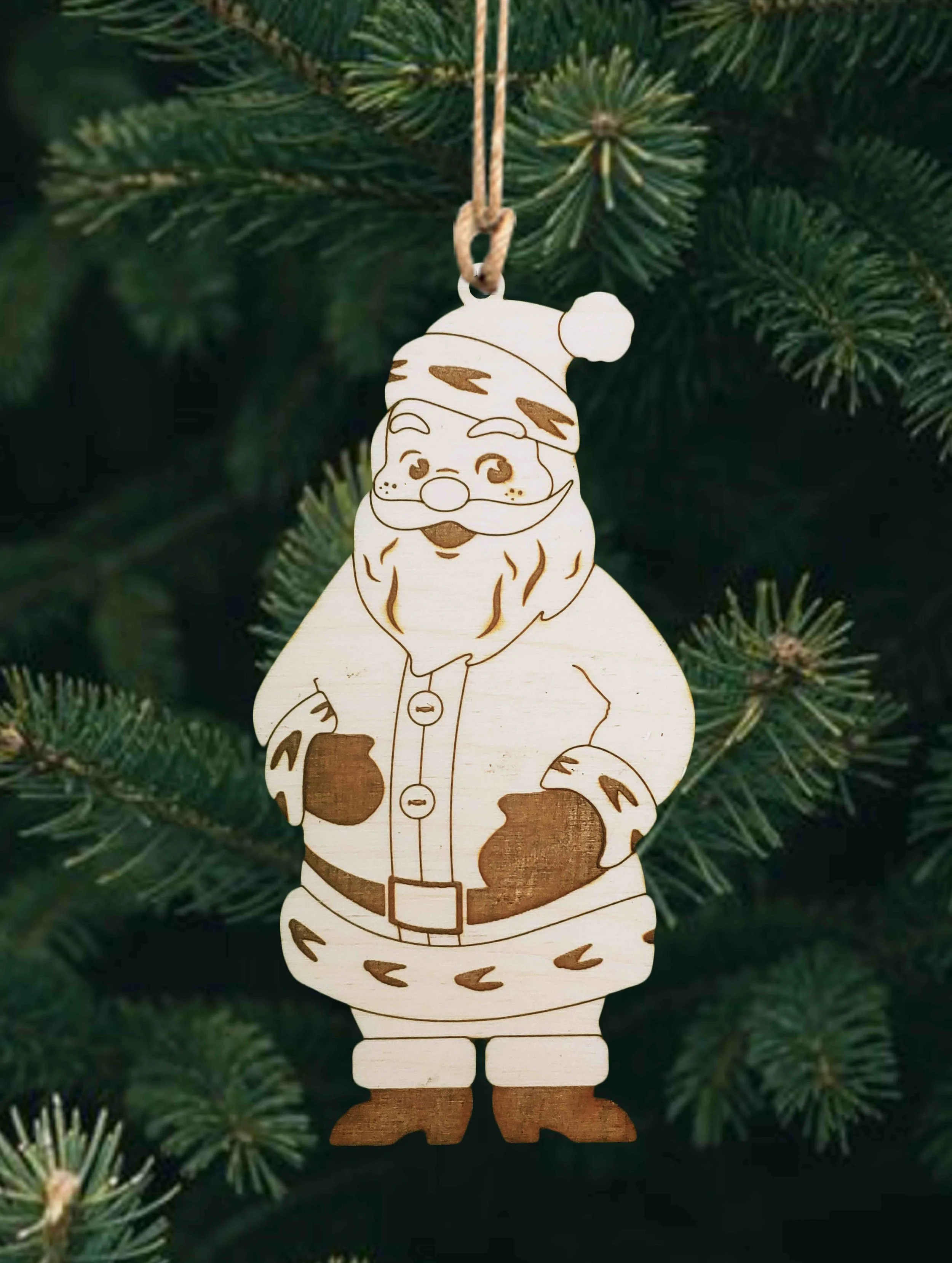 Wholesale + Mid Century Standing Santa (Quantity of 15)