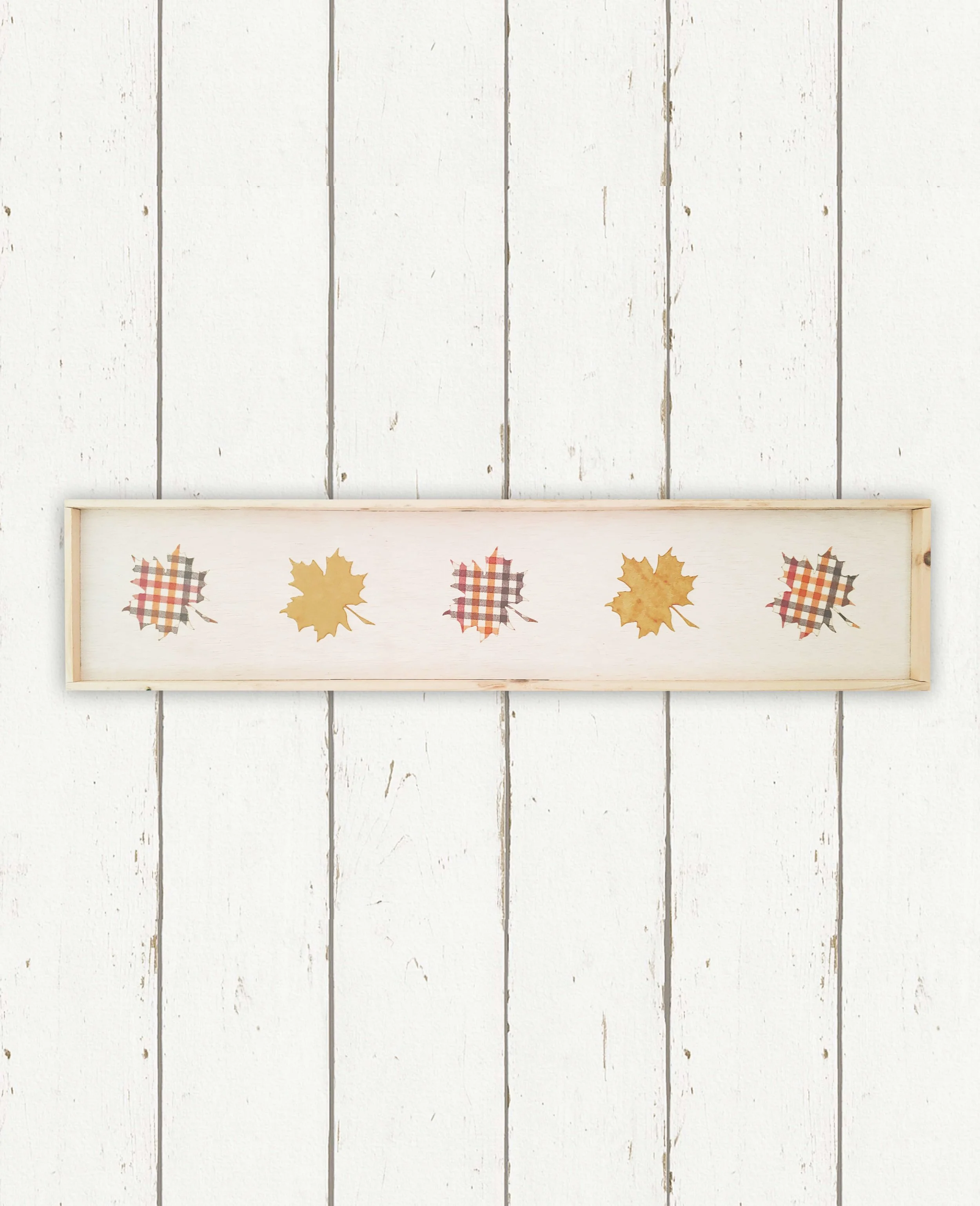 Wholesale + 5 Gold Velvet + Checkered Leaves (Quantity of 4)