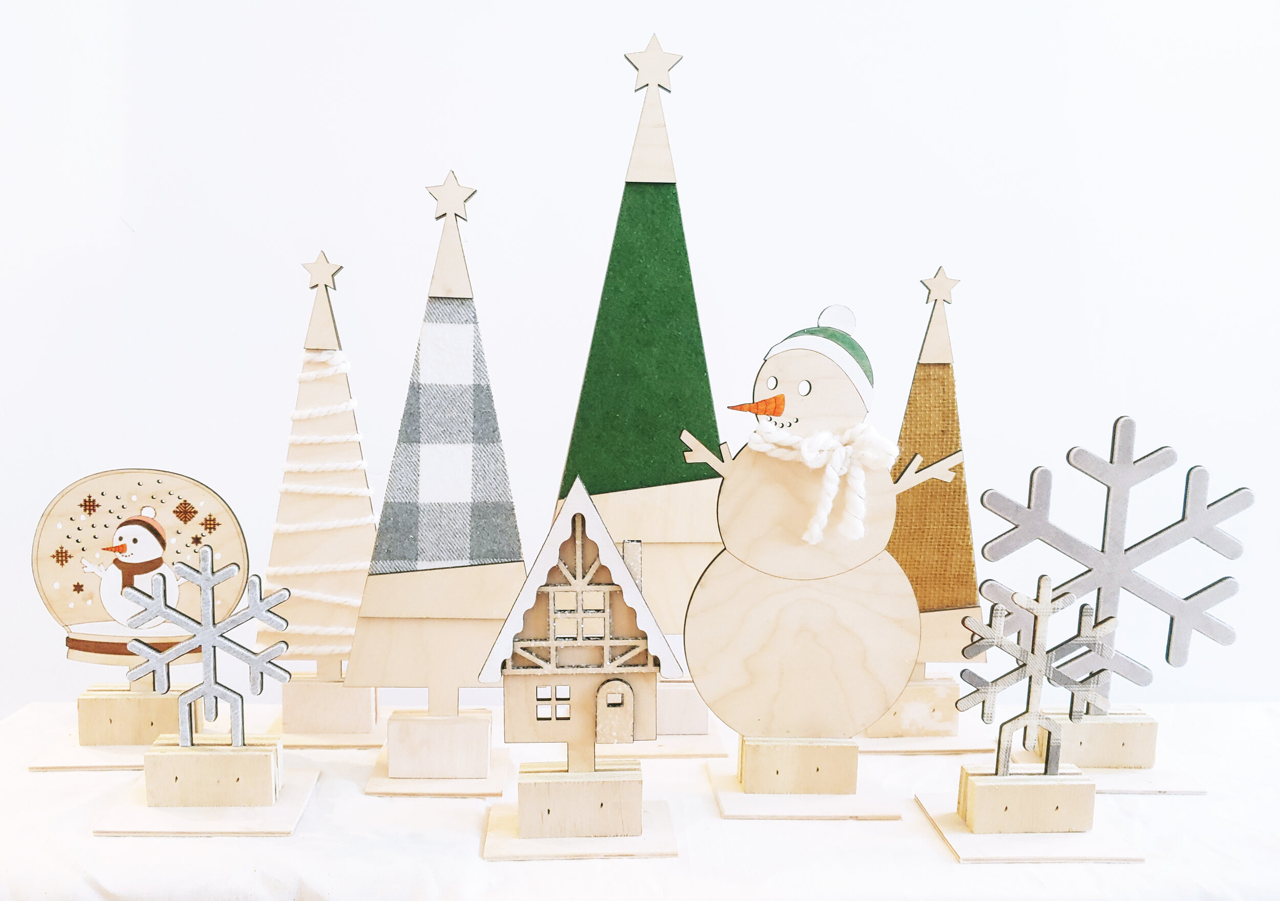 Wholesale + Standing Wooden Cottage (Quantity of 5)