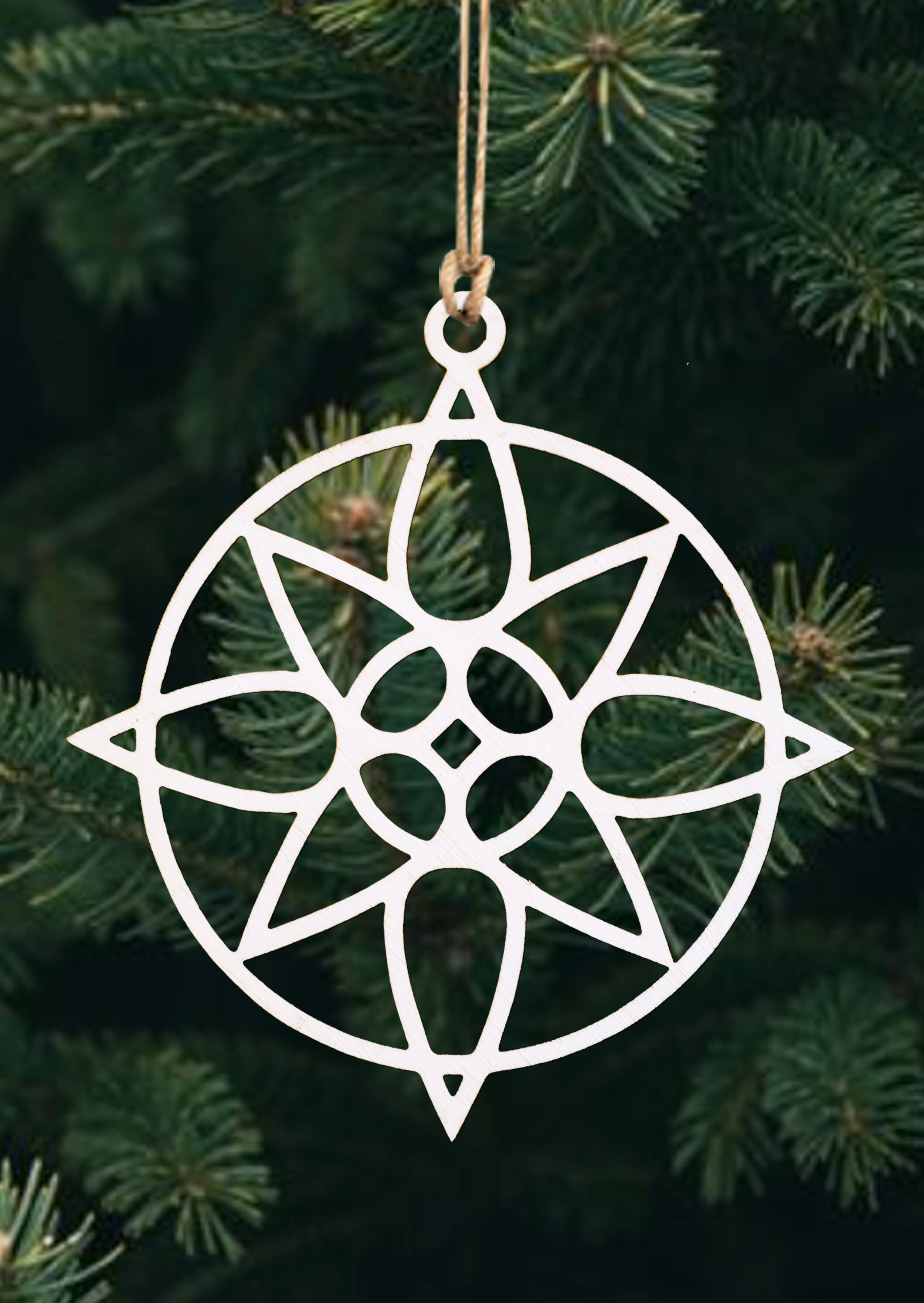 Wholesale + Mod Circular Snowflake (Quantity of 15)