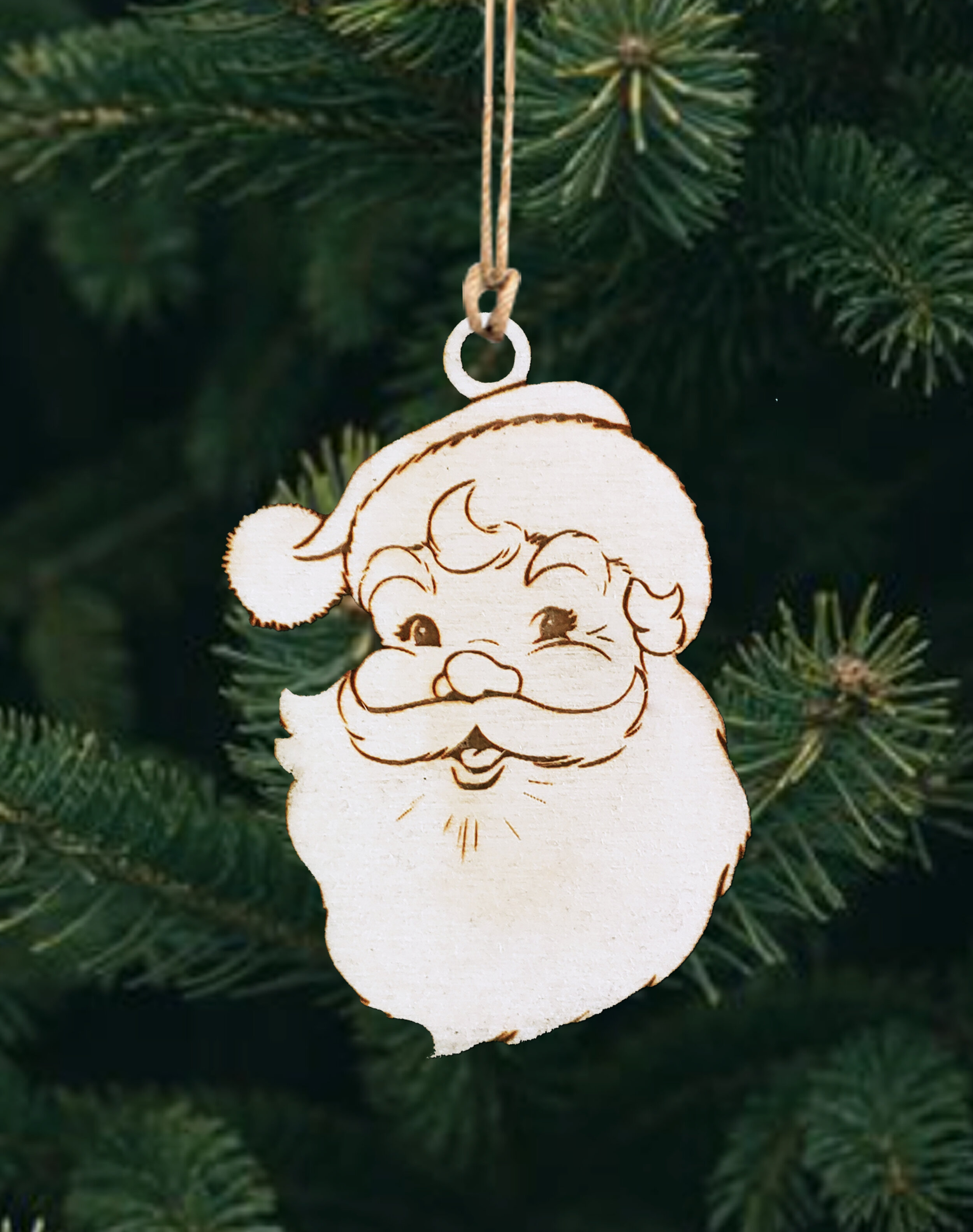 Wholesale + Vintage Mod Santa Face (Quantity of 15)