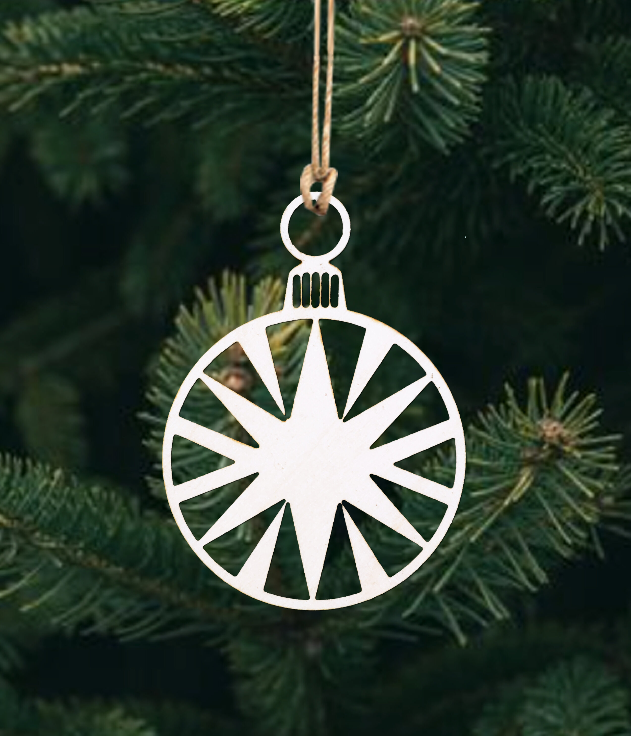 Starburst Ball Ornament