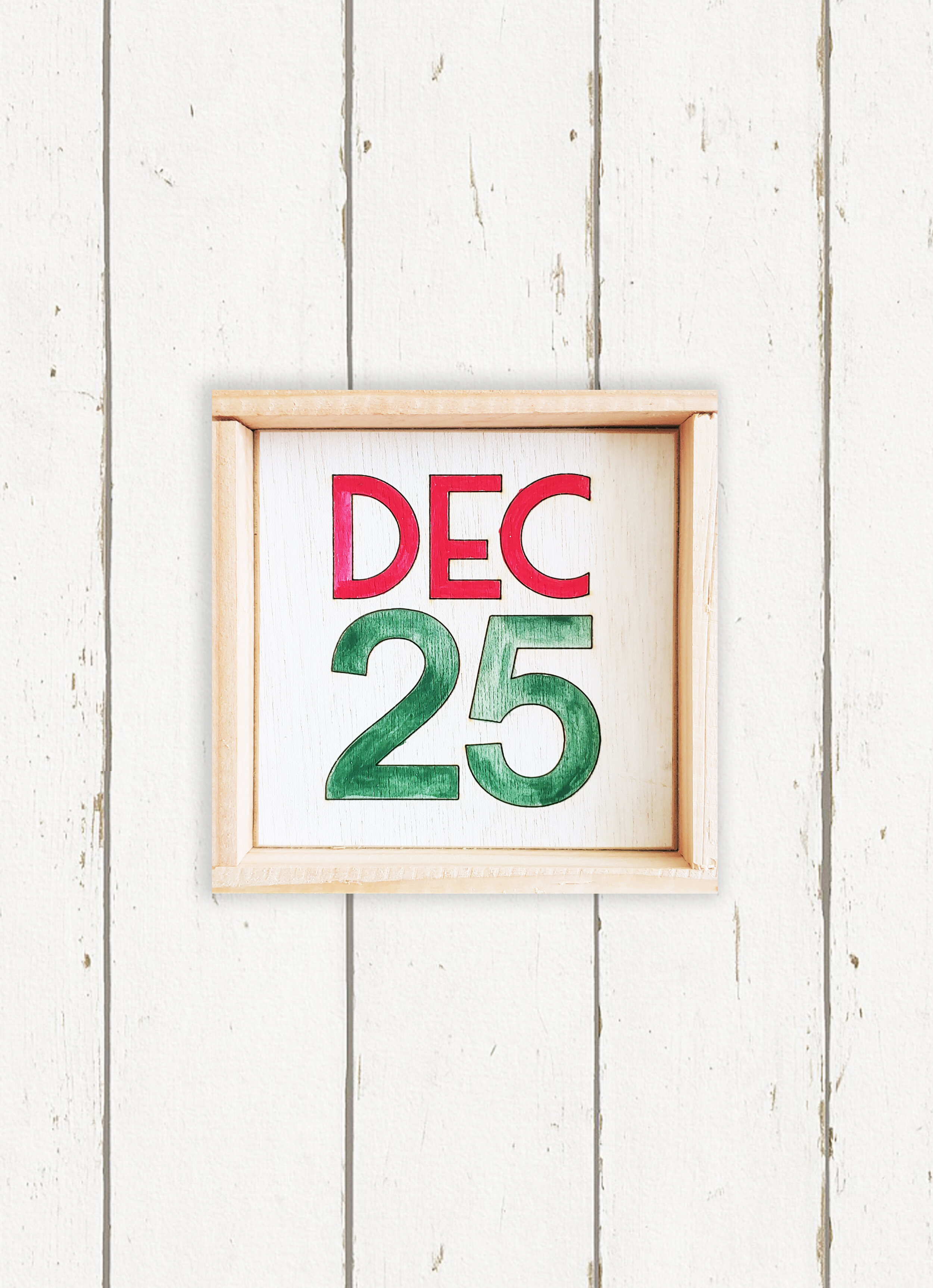 Wholesale + December 25 + Hand-painted mini (Quantity of 8)