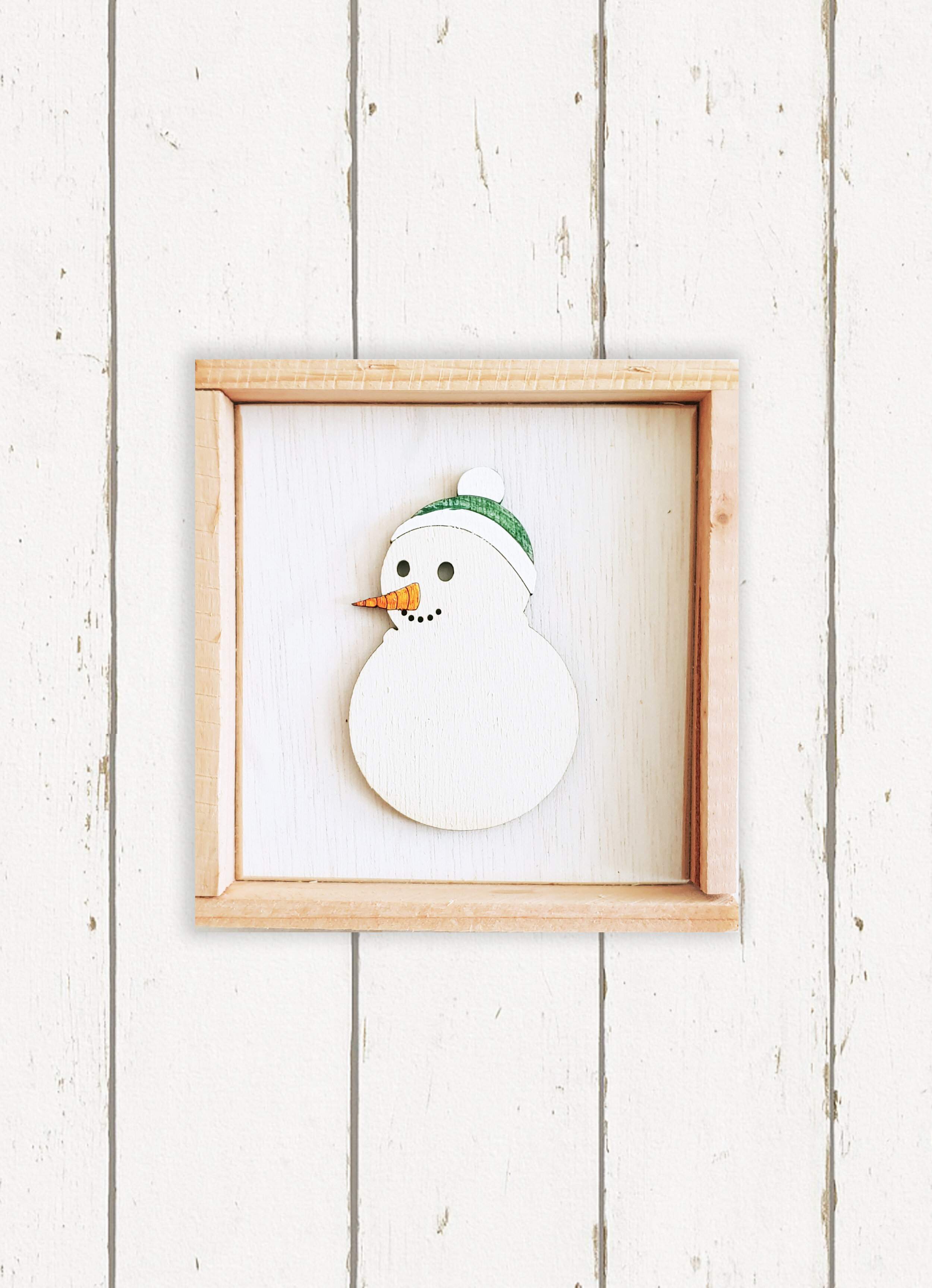 Jolly Snowman + Hand-painted Mini