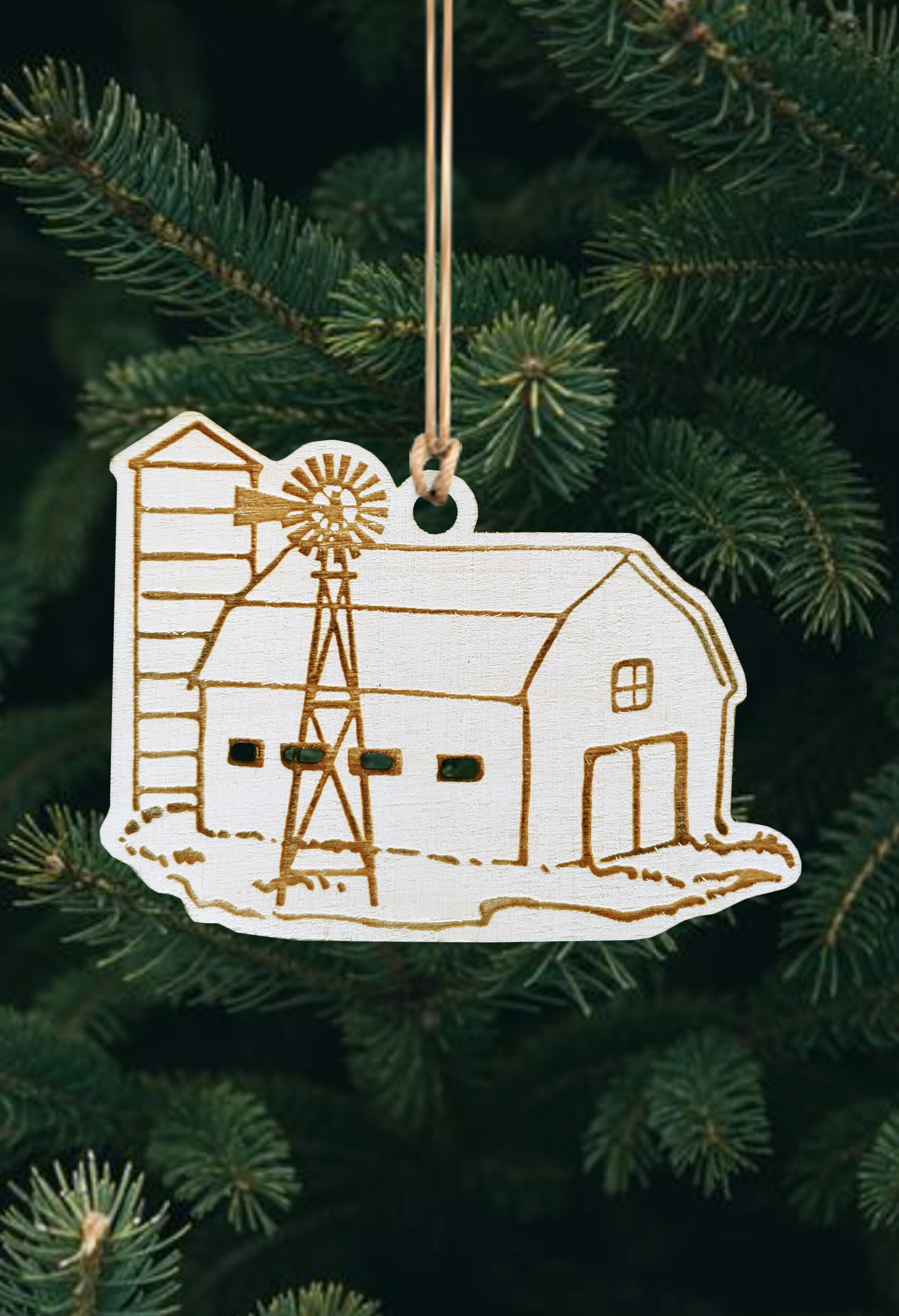 Wholesale + Farm Ornament (Quantity of 15)