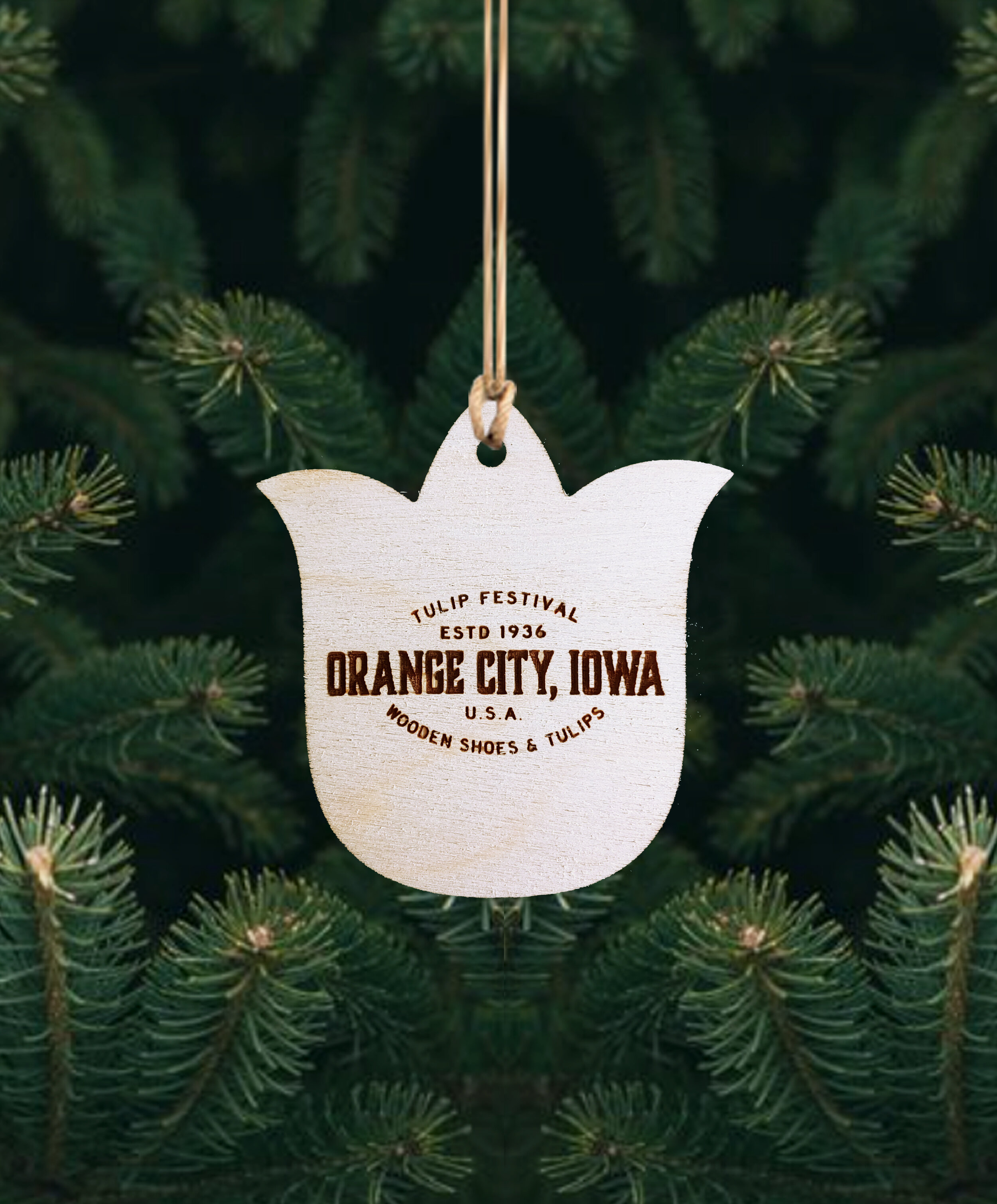 Orange City Tulip Festival Ornament (Quantity of 15)