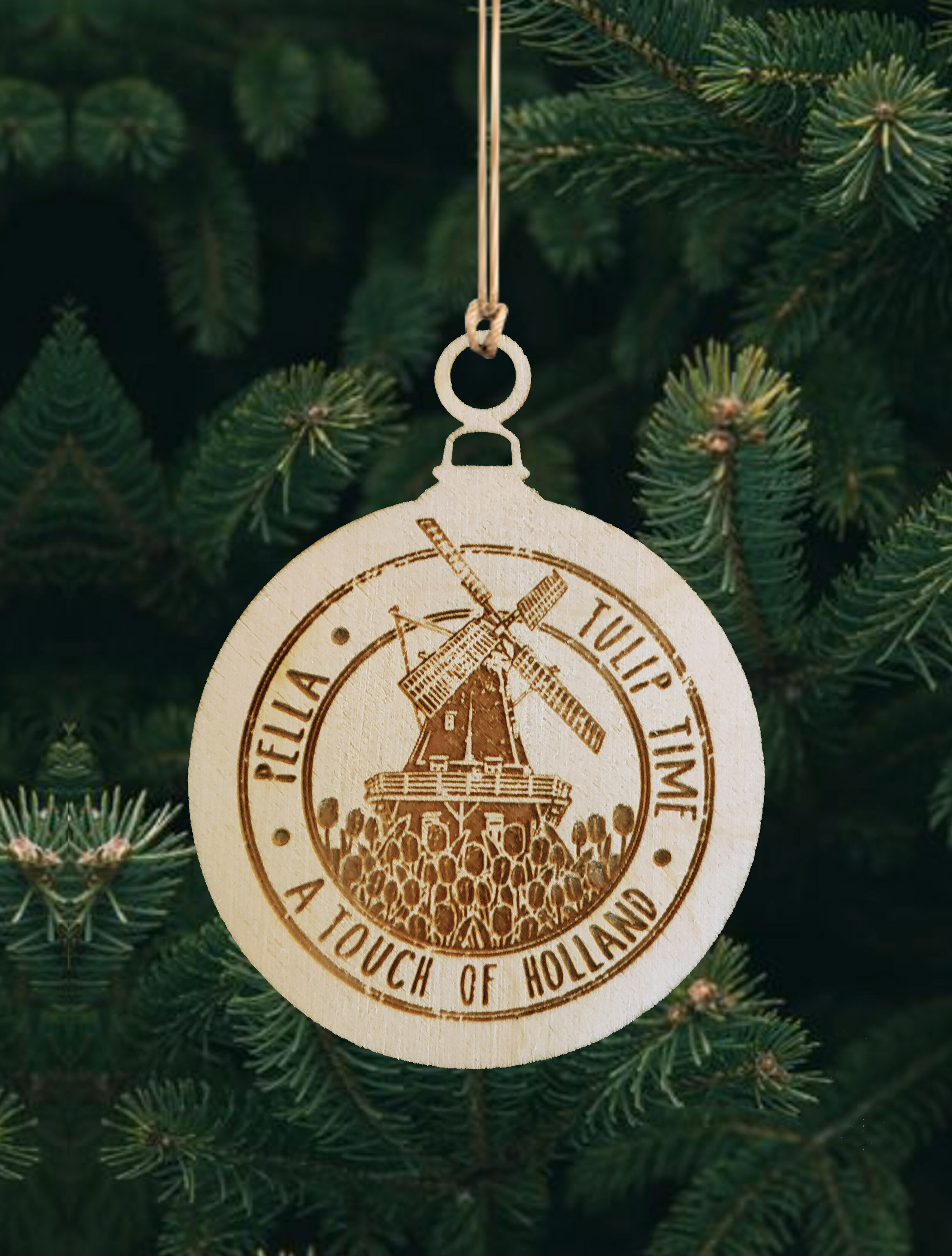 Wholesale + Pella A Touch of Holland Ball Ornament (Quantity of 15)