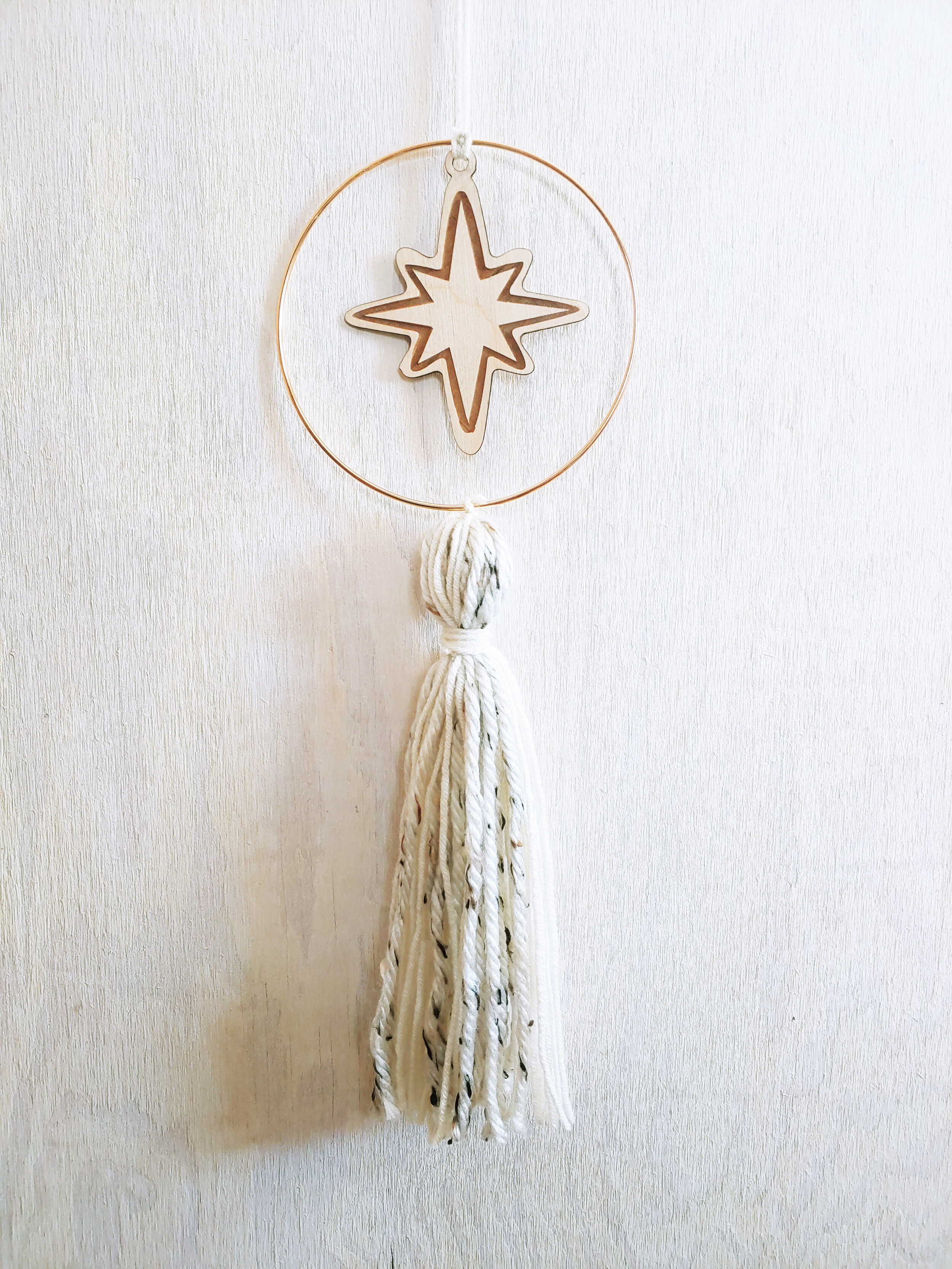 Wholesale + Shooting Star Tassel Wall Hanging (Quantity of 5)