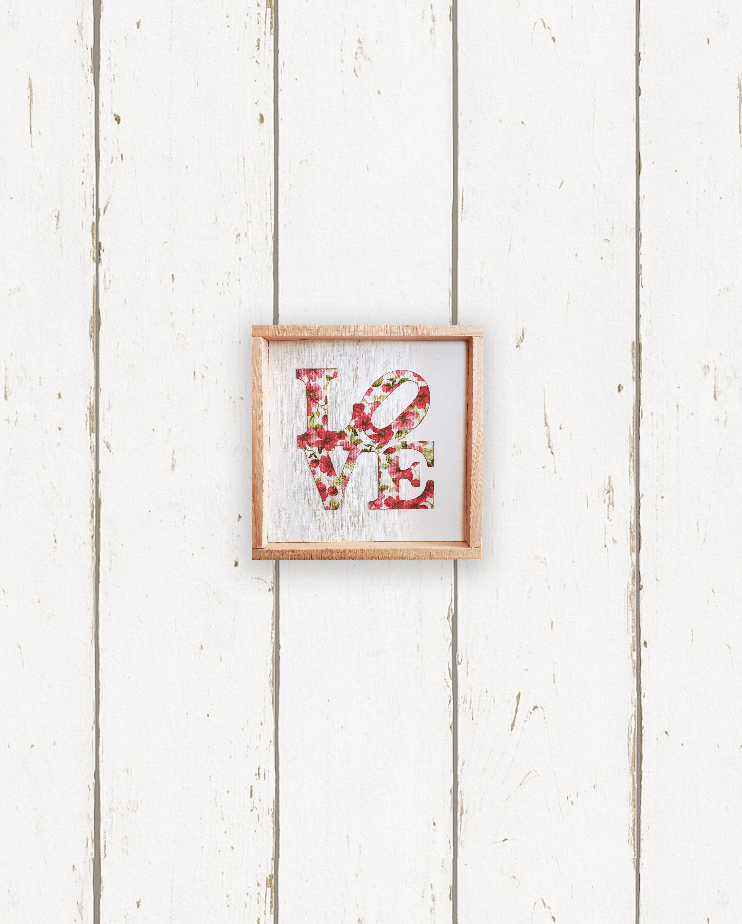 Wholesale + Floral Love Sign (Quantity of 6)