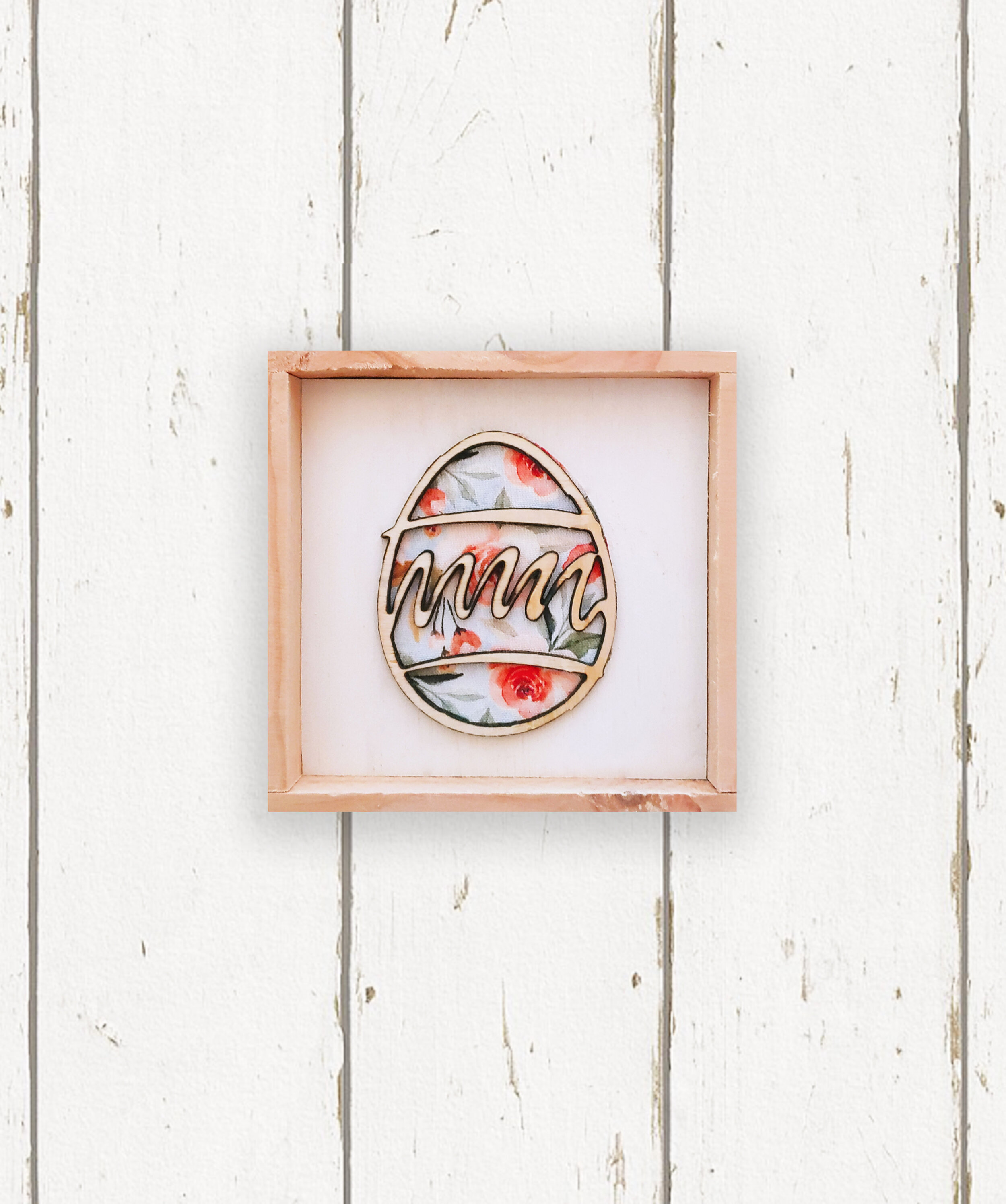 Wholesale + Floral Easter Egg Sign (Quantity of 6)