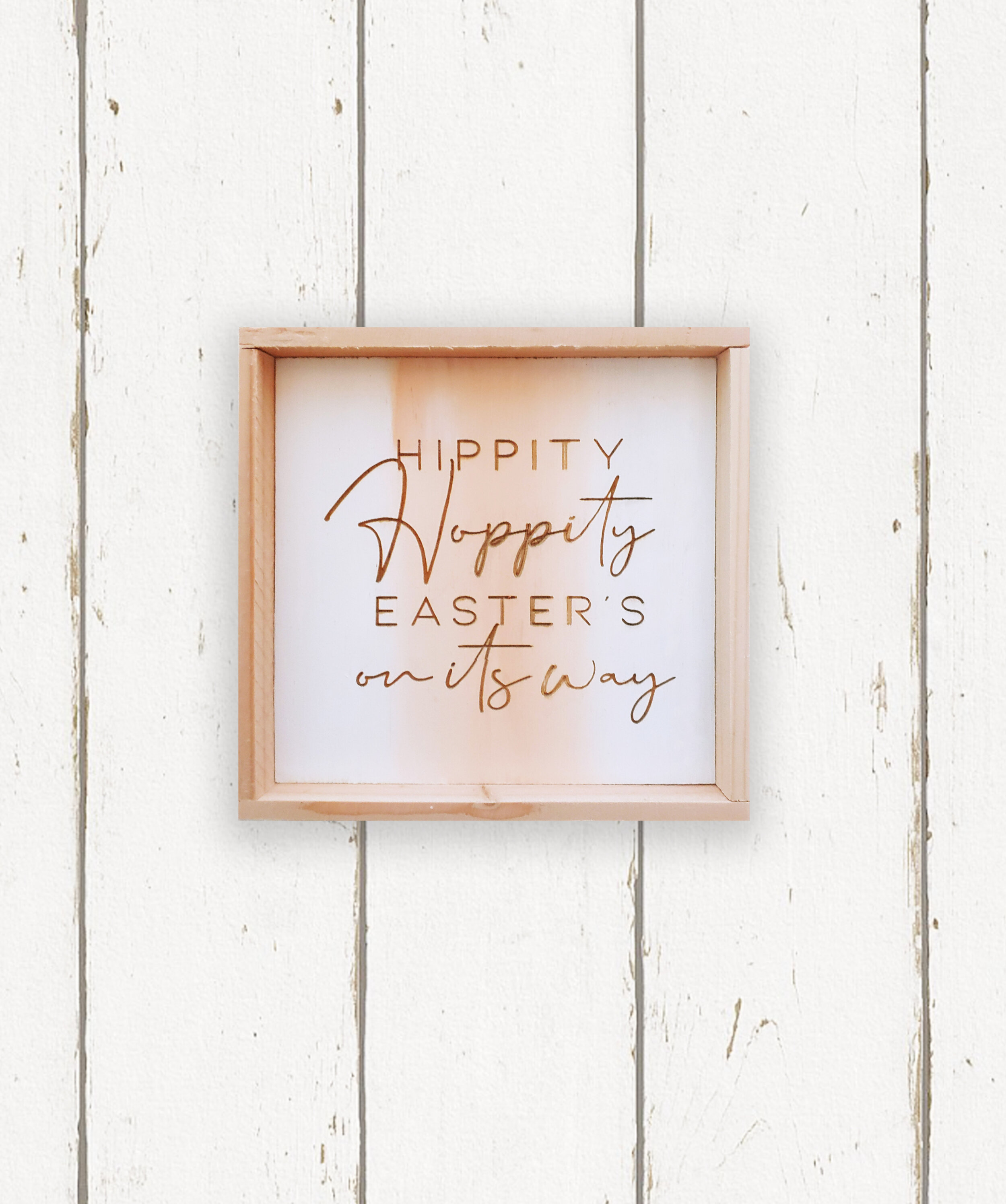 Wholesale + Hippity Hoppity Easter's On its Way Sign (Quantity of 6)