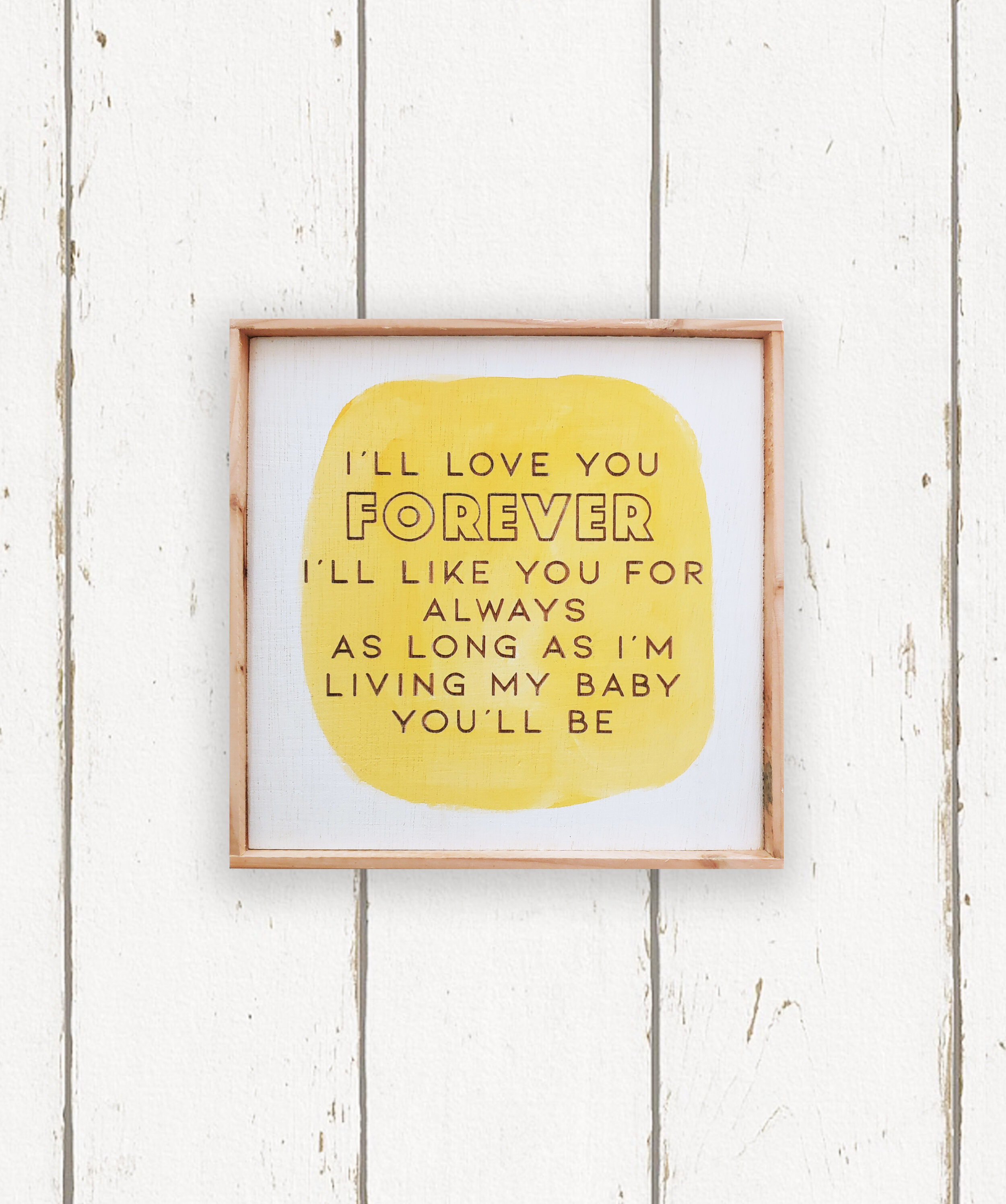 Wholesale + I'll Love You Forever Sign (Quantity of 5)