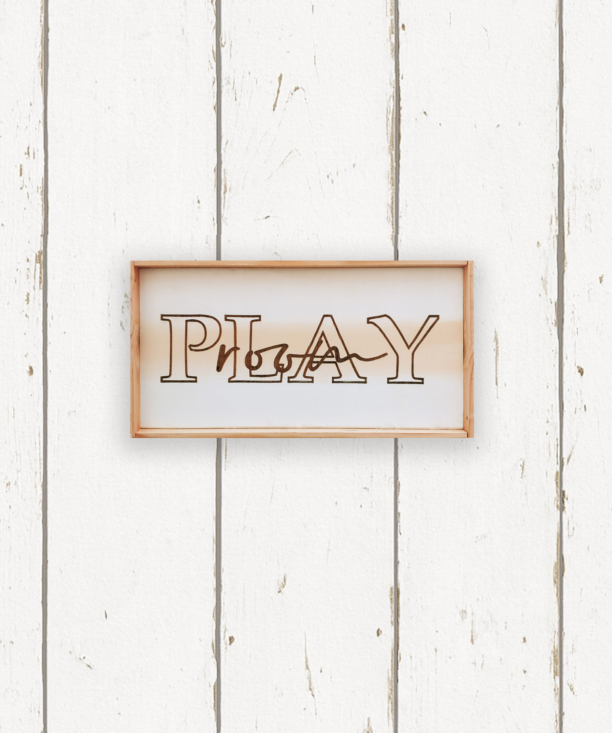 Wholesale + Play Room Hand Painted Sign (Quantity of 5)