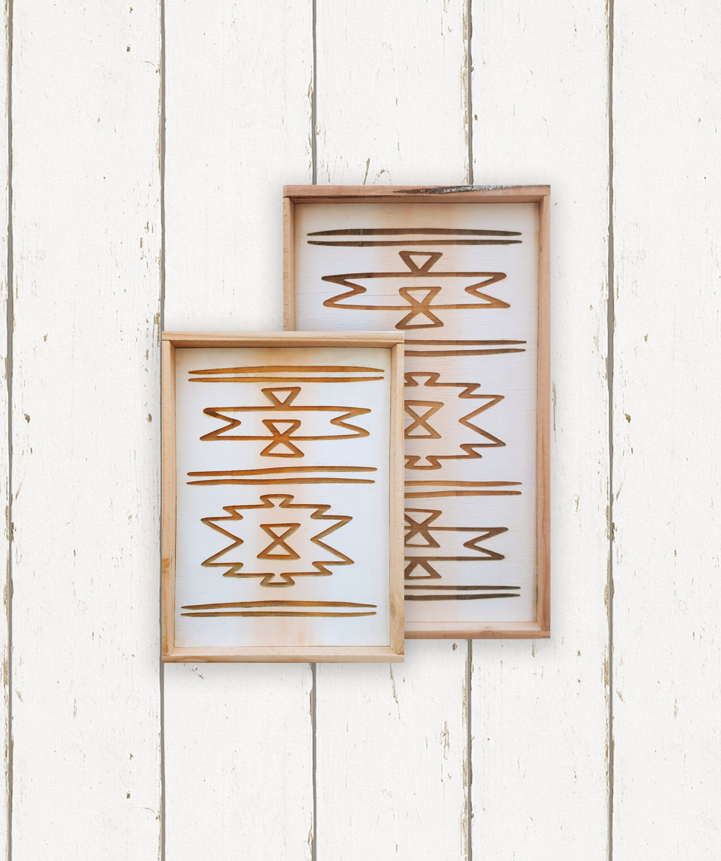 Wholesale + Geometric Blanket Print - Hand Painted Sign