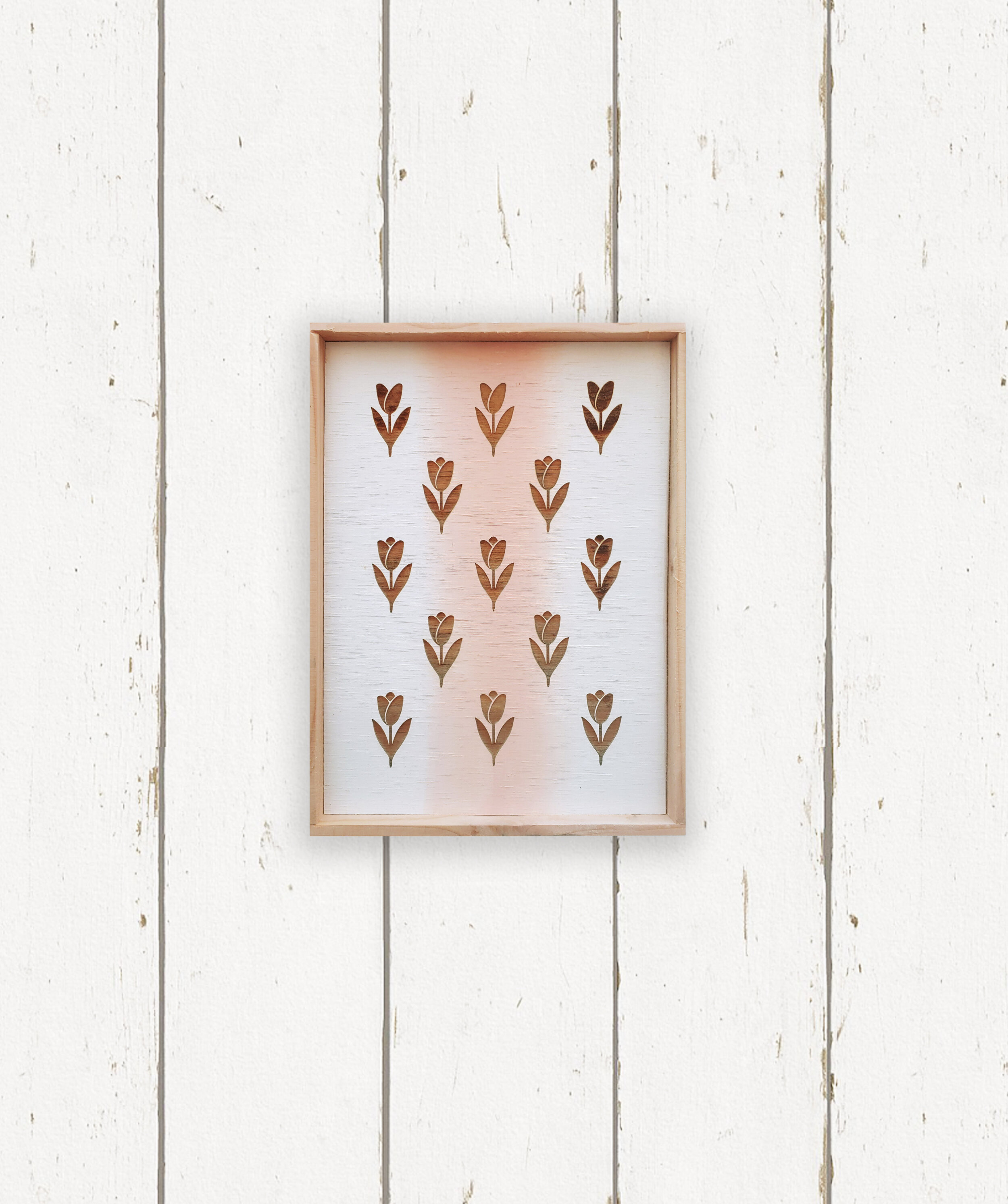 Wholesale + Tulip Print - Hand Painted Sign (Quantity of 5)