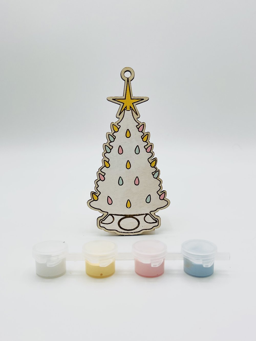 DIY Kit, Yuletide Christmas Tree Ornament Kit, Painting Craft Kit, DIY –  jillmakes