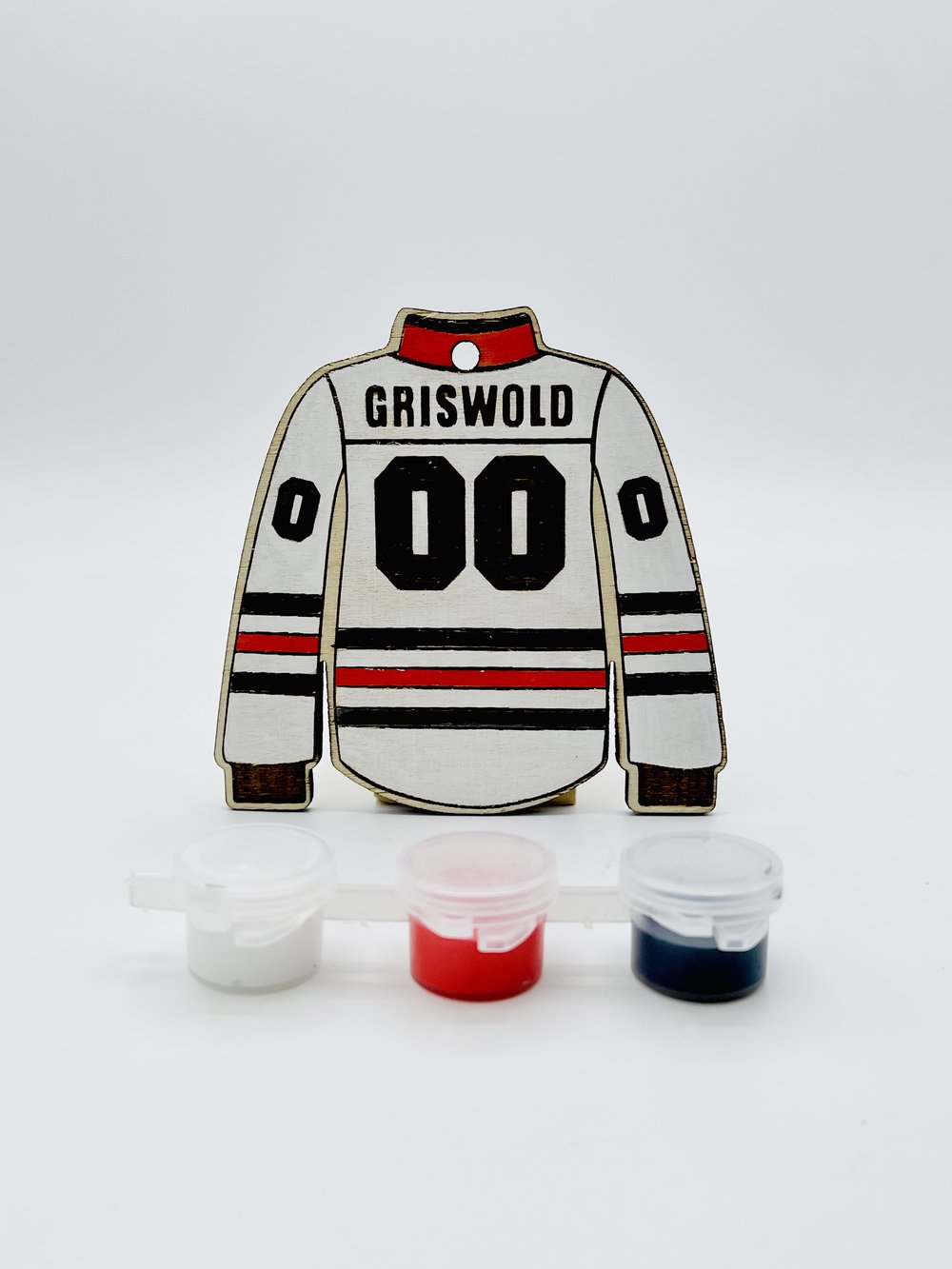 Clark Griswold Christmas Vacation Hockey Jersey White
