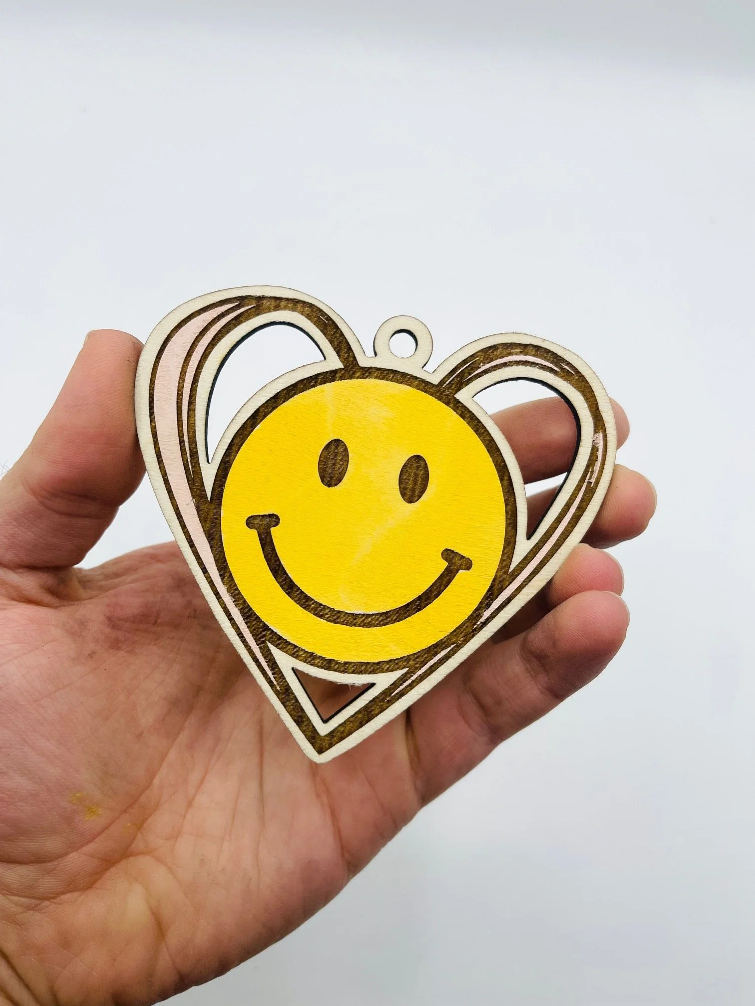 Wholesale + DIY Painting Kit - Smiley Face Heart (Quantity of 10)