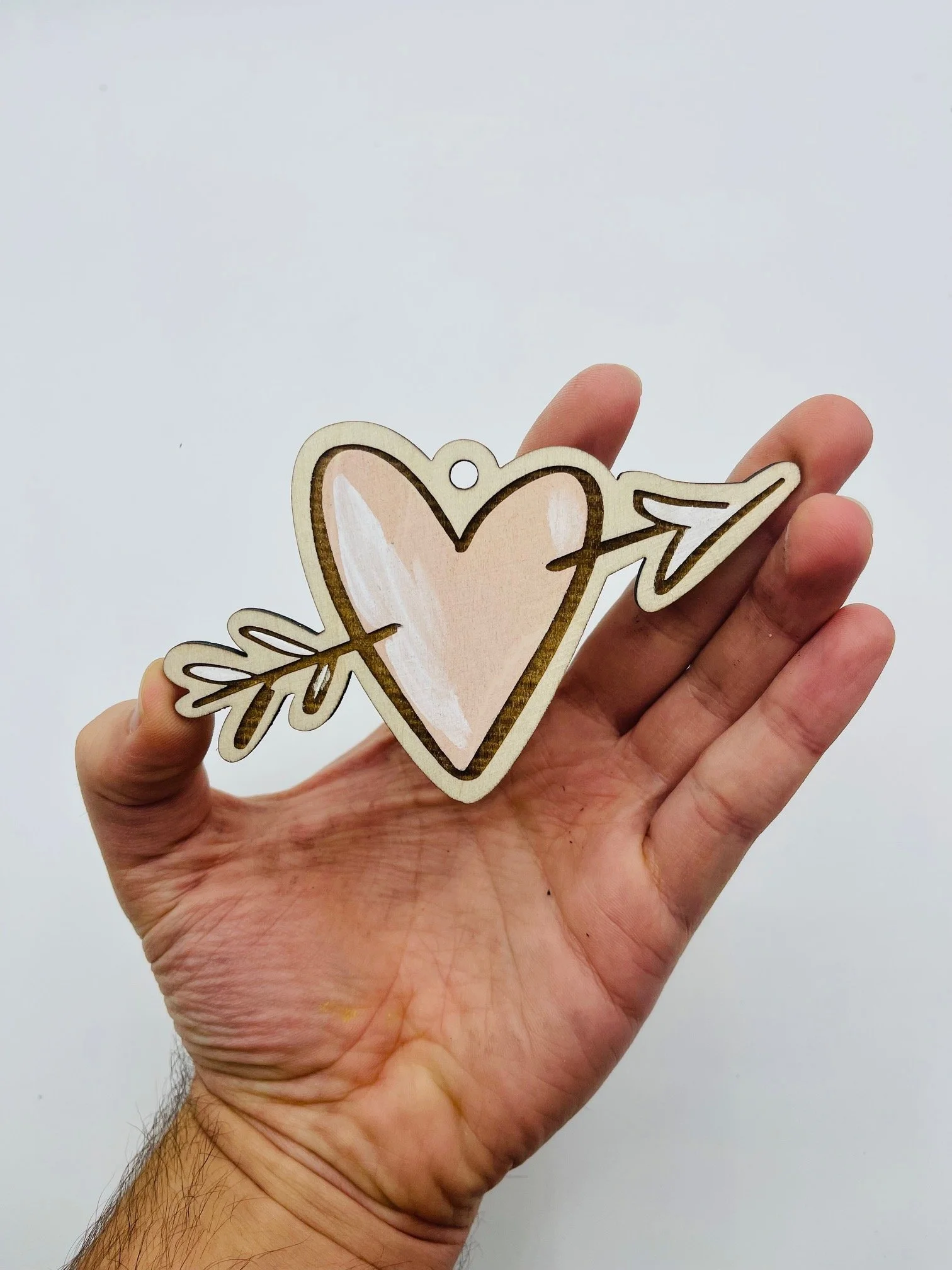 DIY Painting Kit - Cupids Arrow Heart
