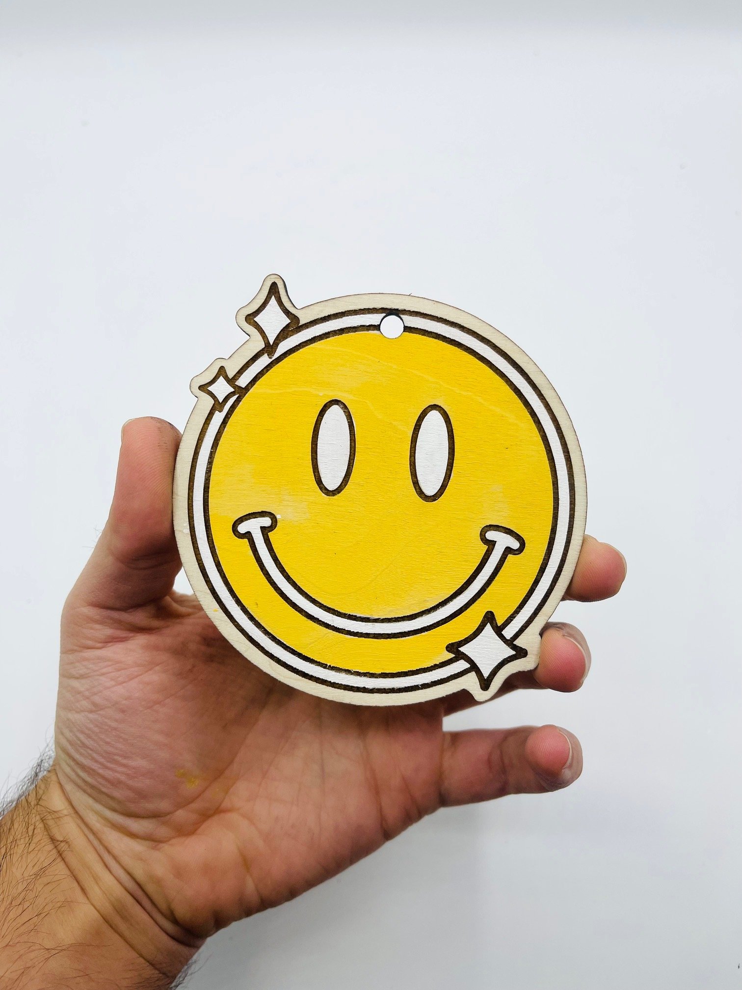 DIY Painting Kit - Sparkly Smiley Face