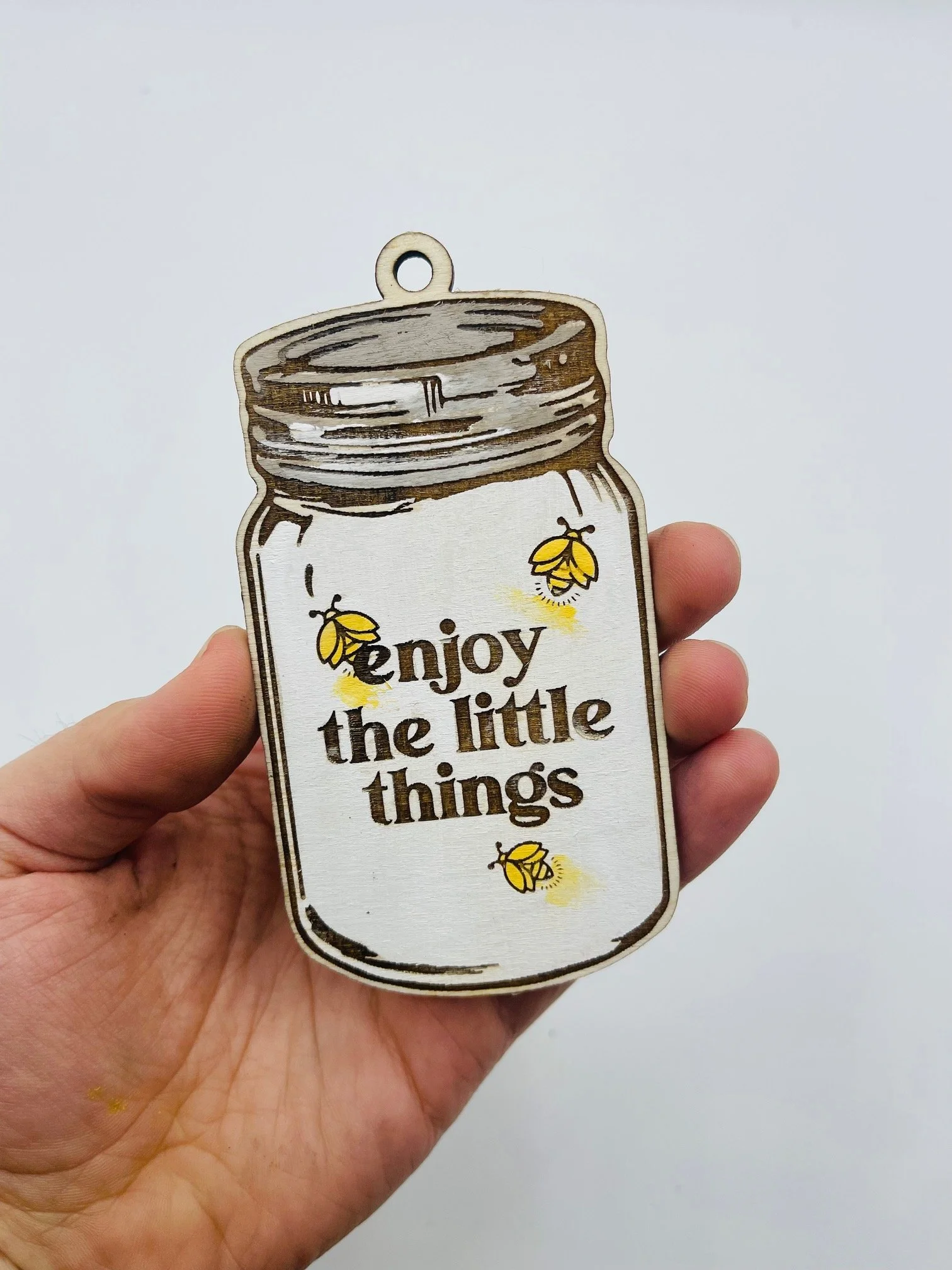 DIY Painting Kit - Enjoy the Little Things - Mason Jar of Fireflies