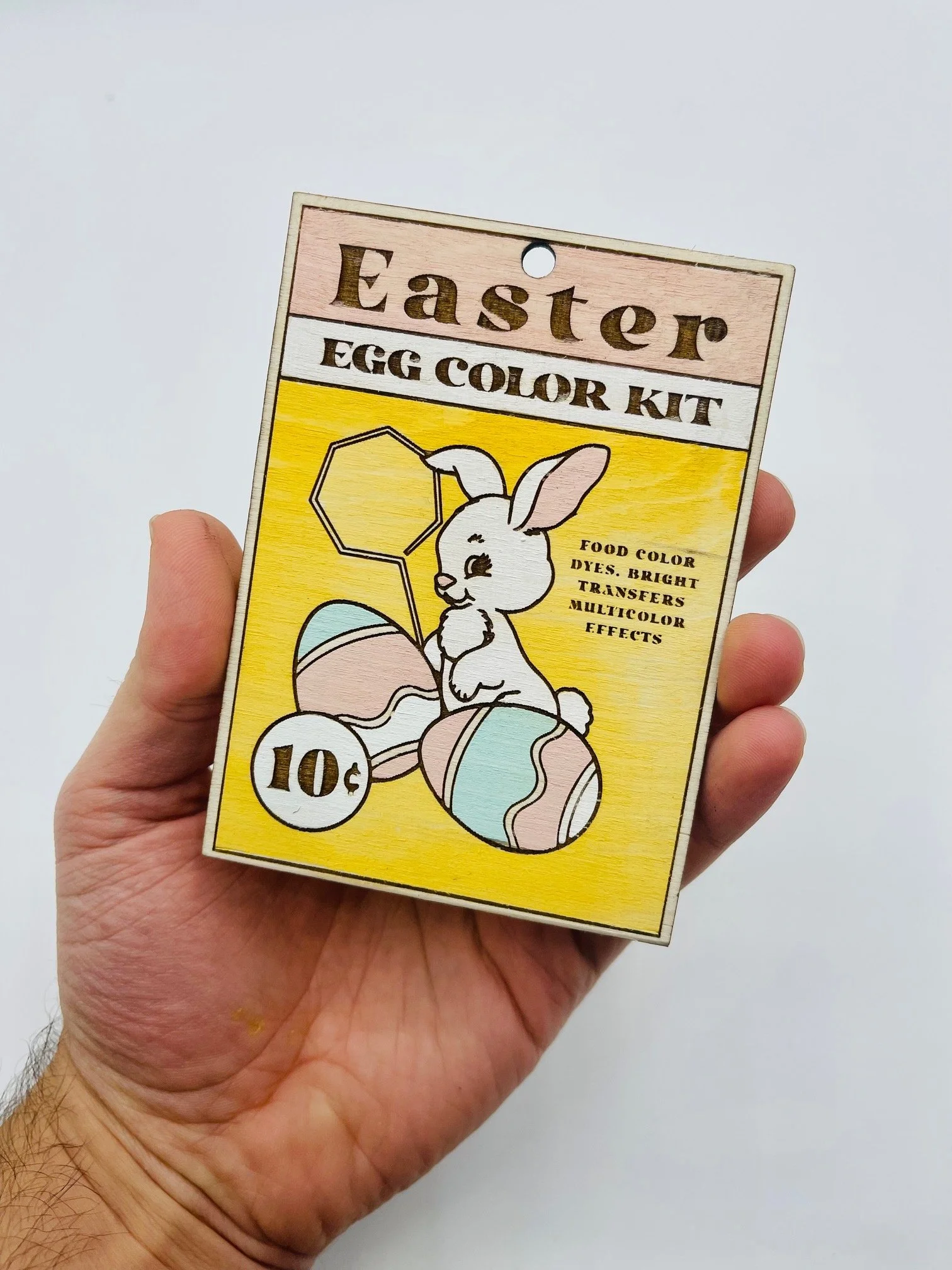 DIY Painting Kit - Vintage Style Easter Egg Coloring Kit