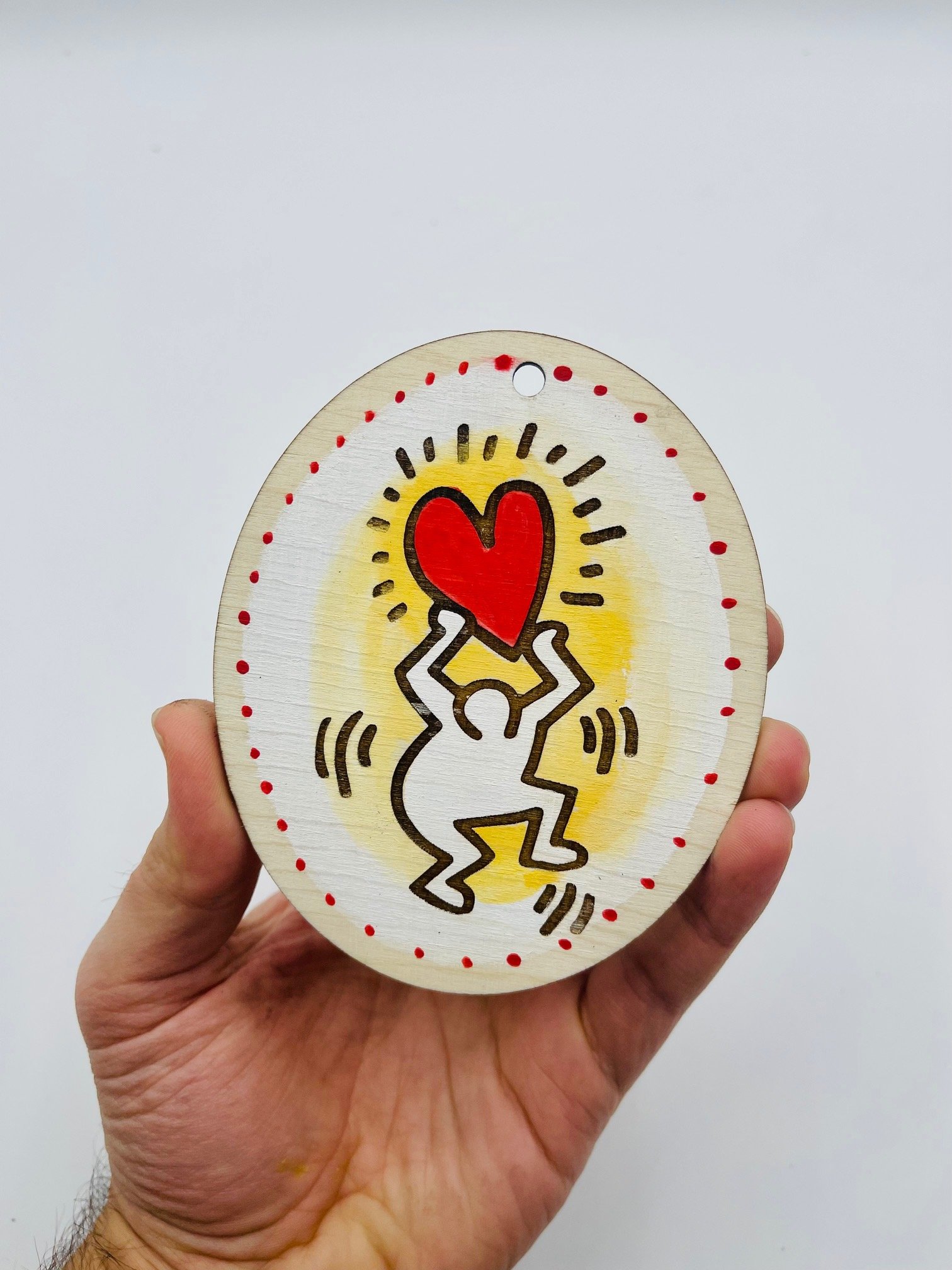 DIY Painting Kit - Keith Haring Heart