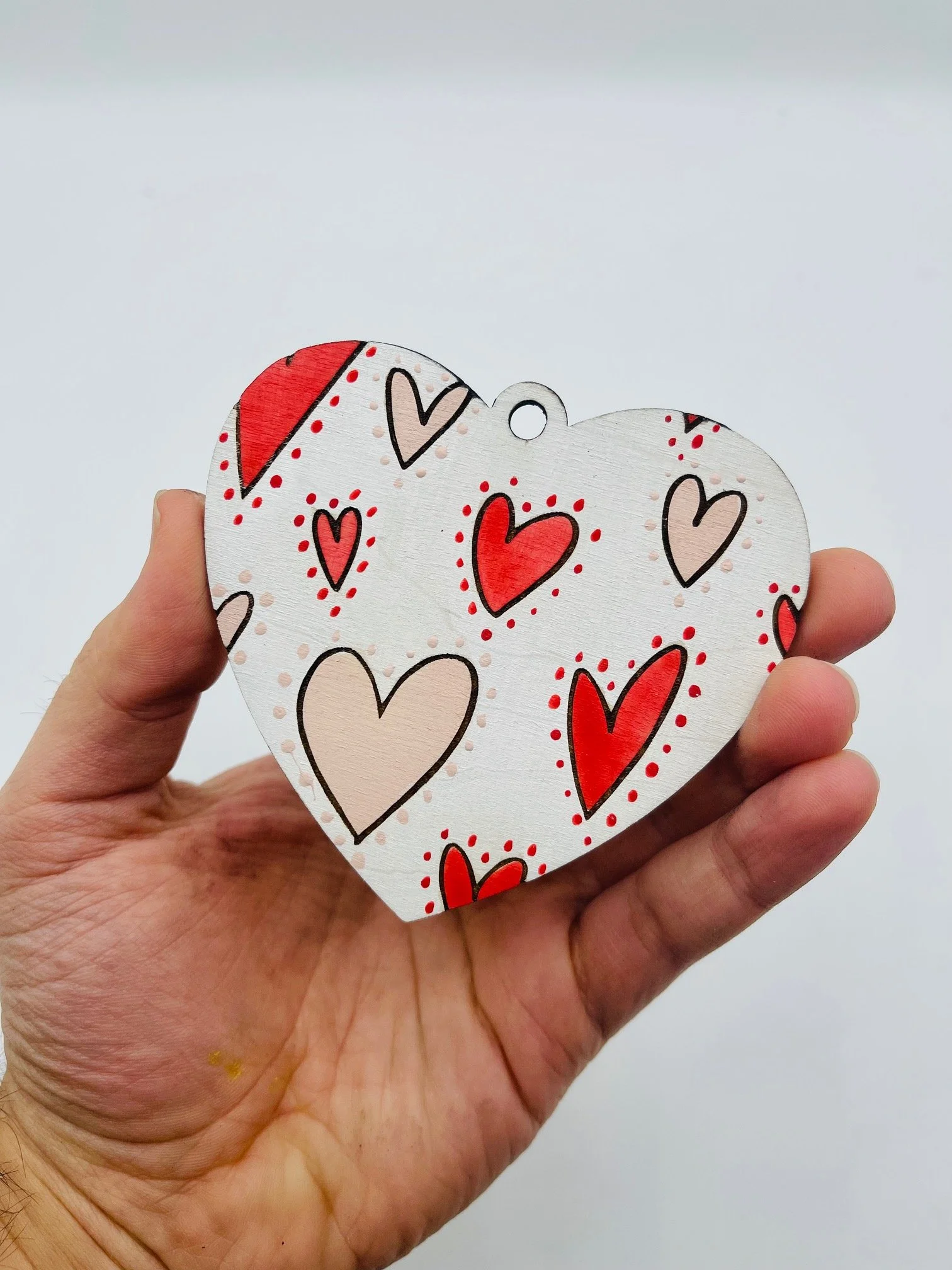 DIY Painting Kit - Heart Pattern Ball