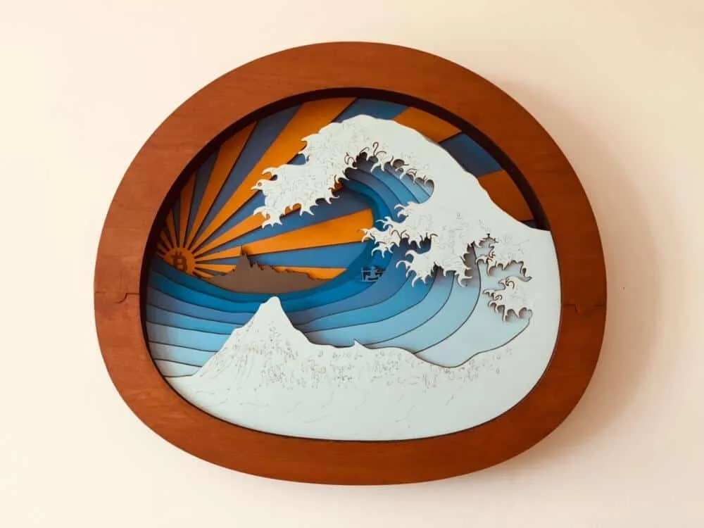 SATOSHI RIDES THE WAVES OF CHANGE