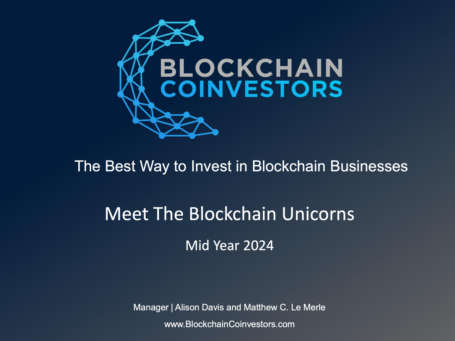 Meet The Blockchain Unicorns Mid Year 2024