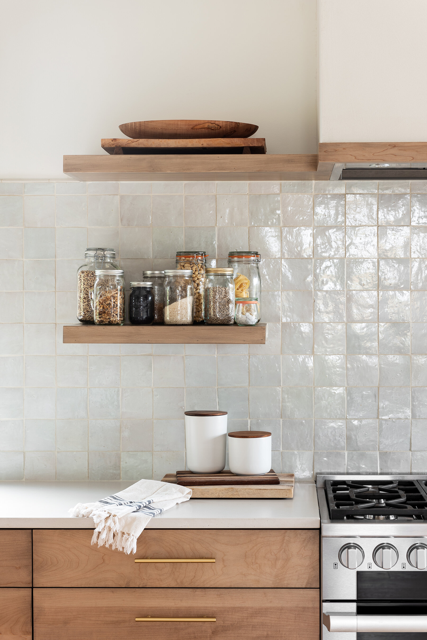 Zellige Tile backsplash