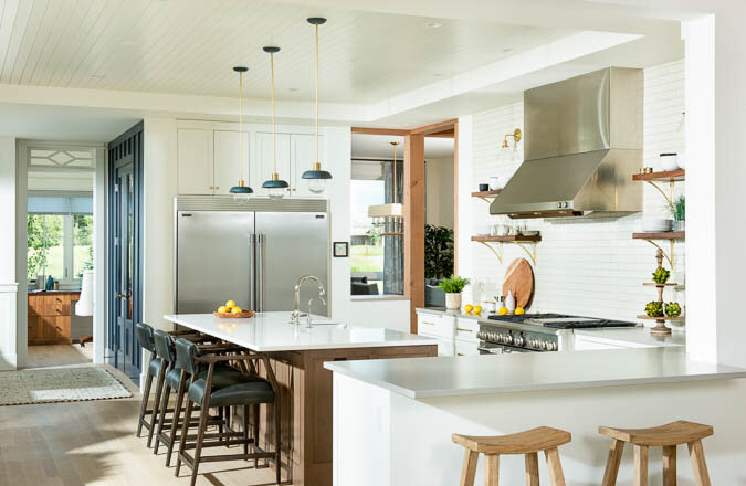 Onyx tile kitchen remodel