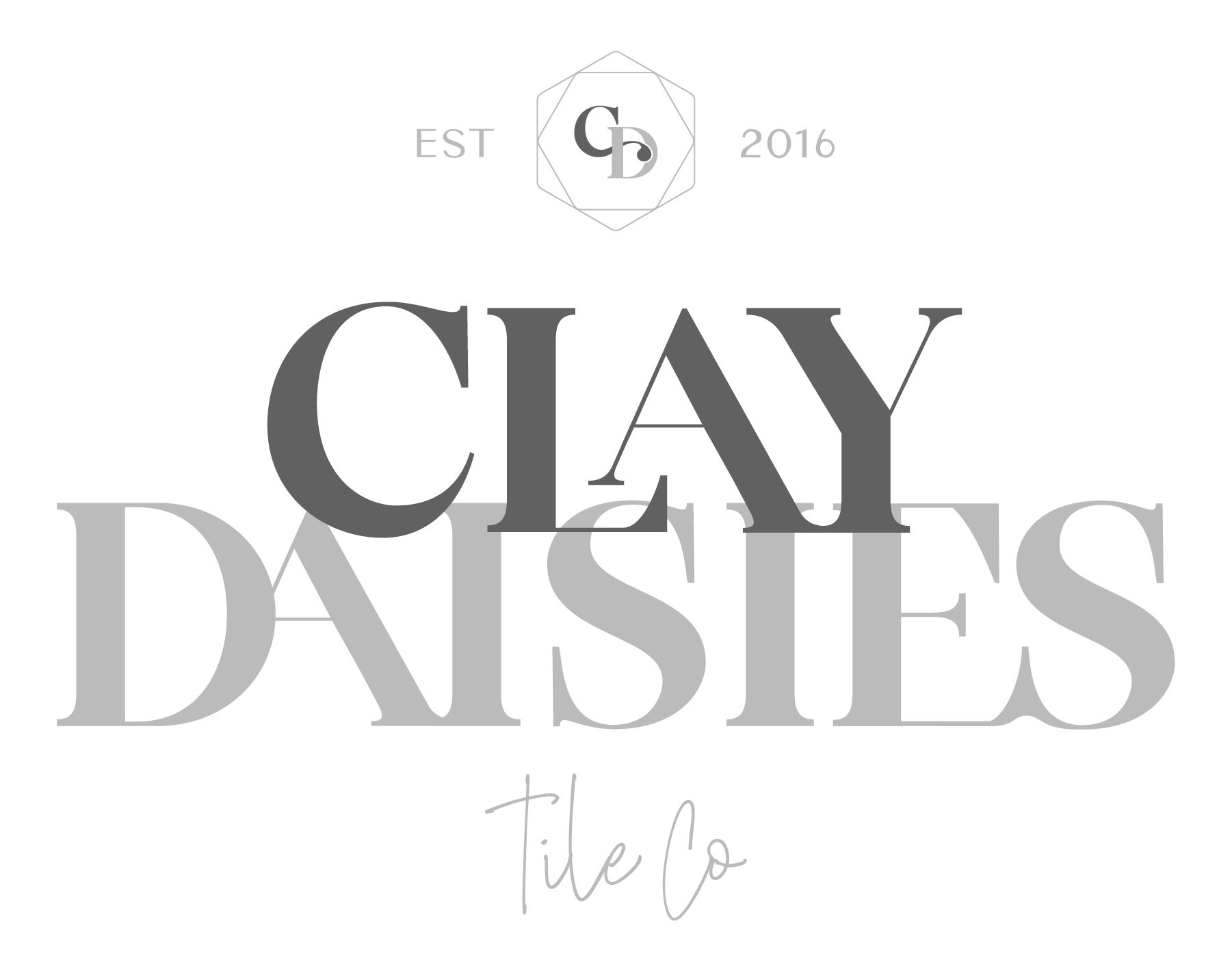 ClayDaisies-LogoStackedEstDate-WEBlarge-White%2BIvoryBkgnd.jpg
