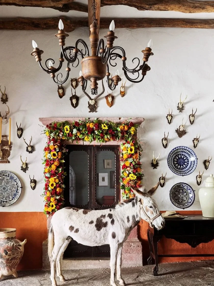 Feliz Dia de los Muertos. Honoring remembrance, craft, and life in full color with these tiled landscapes from designer @michellenussbaumer&rsquo;s family getaway in San Miguel de Allende.

@michellenussbaumer @mieketenhave @douglasfriedman @jeremybi