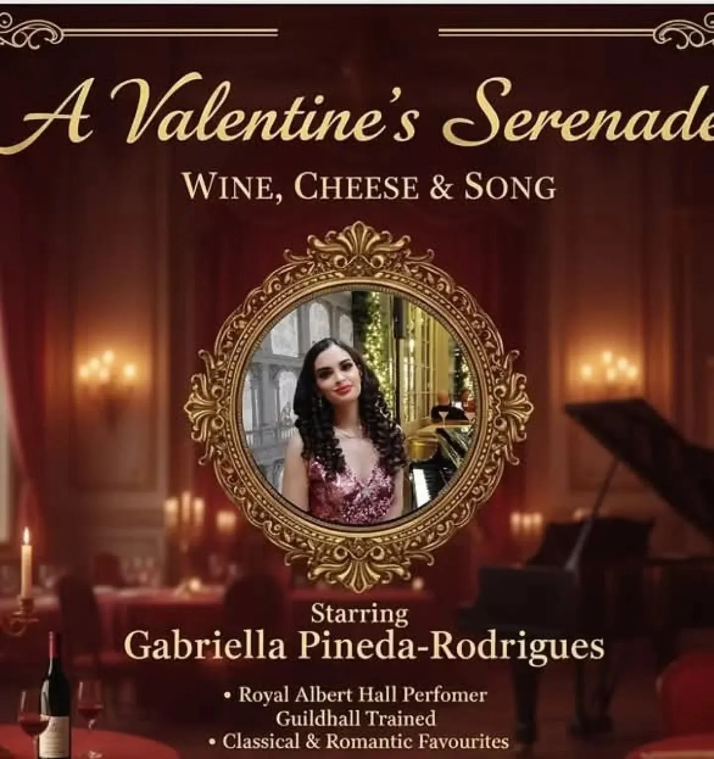 💘 Saturday 14th February at 7pm, join me at the stunning sessions house for Valentine's Day...💌

🎟️ Book here: https://www.thesessionshouse.com/event-details/a-valentines-serenade-wine-cheese-live-music-at-the-sessions-house 🎫 

#valentinesday #v