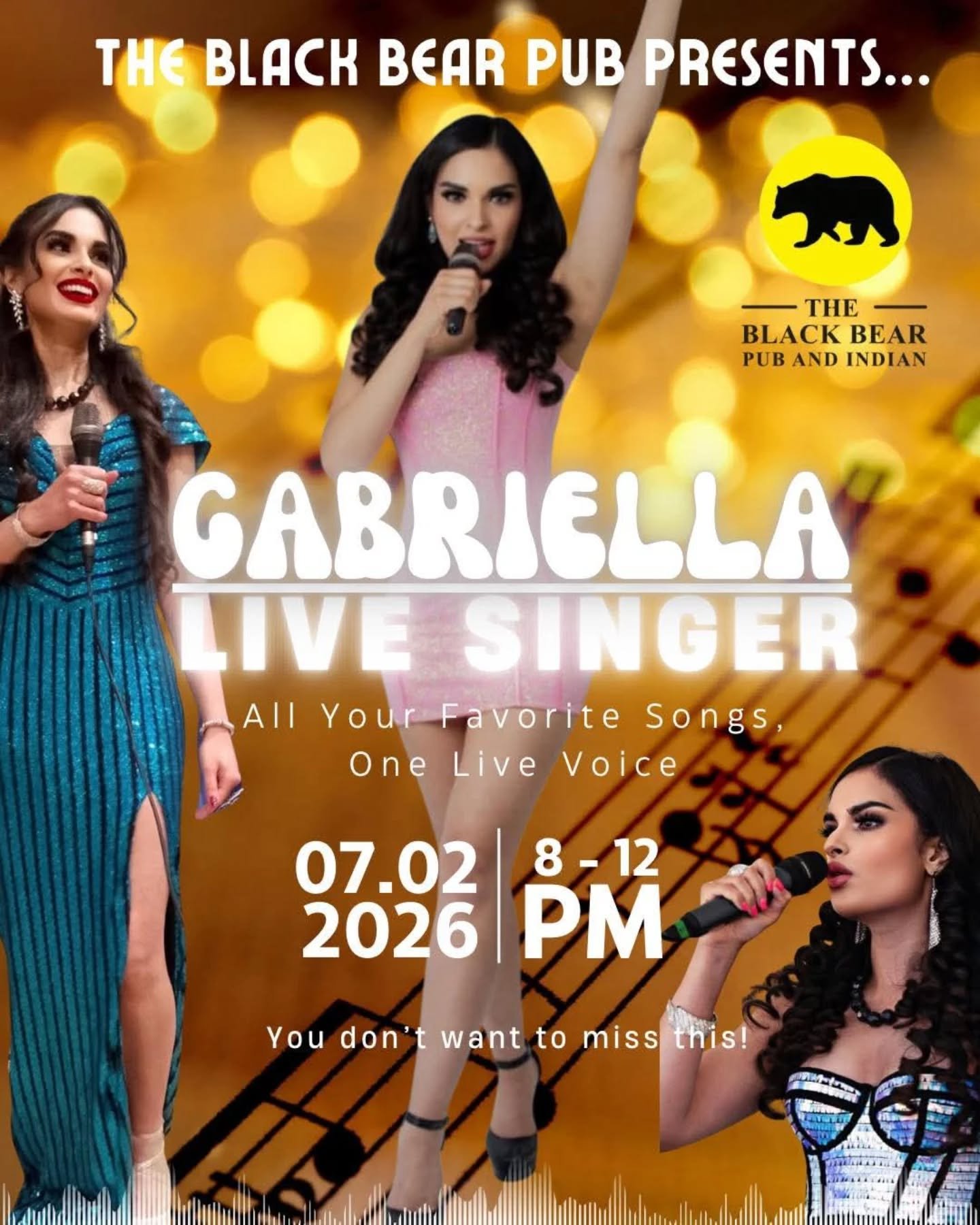 🎵🎶 This Saturday 7.2 from 8pm! 🎤 😍

📸 @patka.aparatka.photography 📸 Elissa J Photography &amp; 📸 P.Saunders.