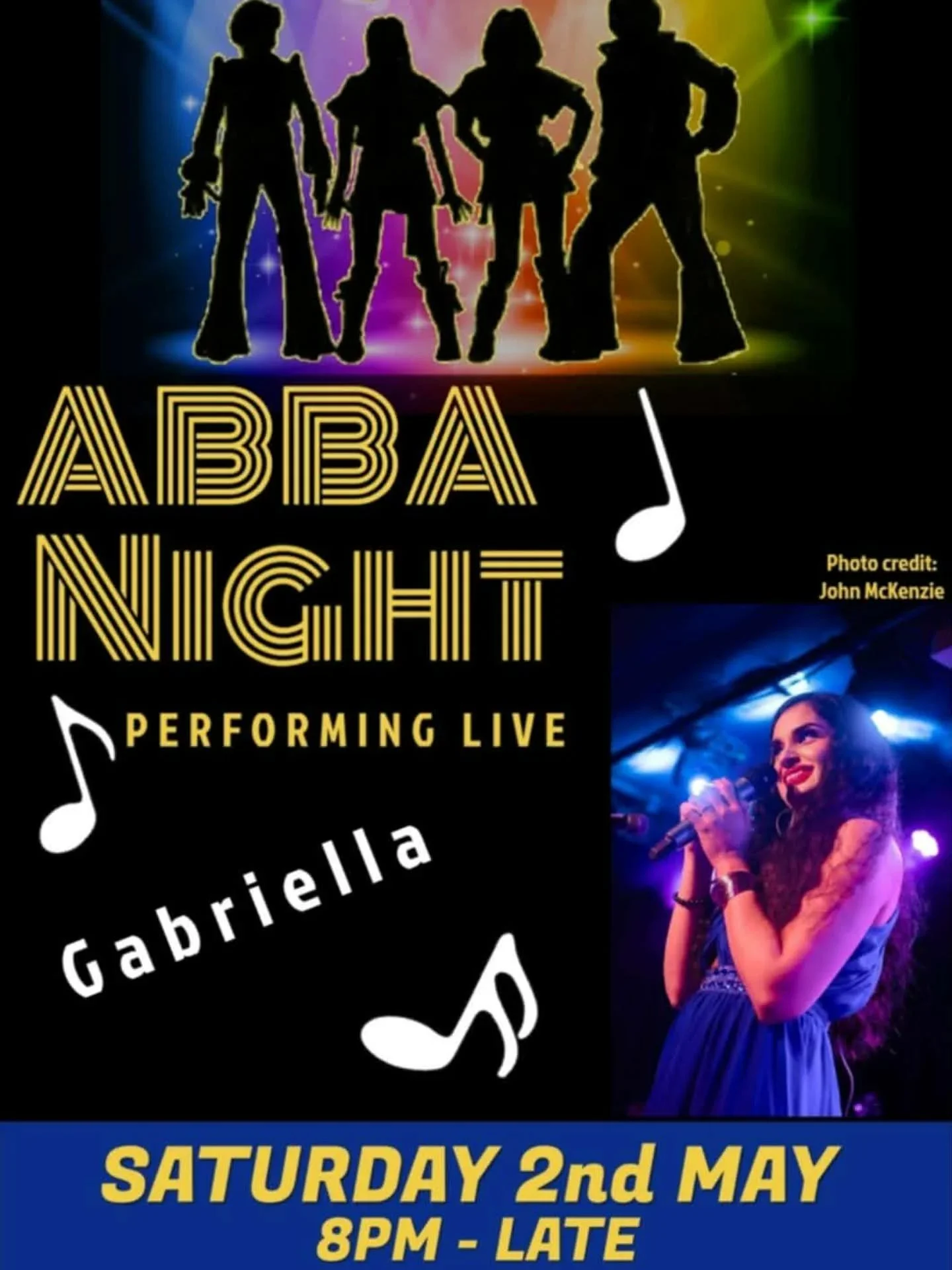 ❗️💥Get ready to say &ldquo;Thank You for the Music&rdquo; 🎶✨

Join us this Saturday 2nd May from 8pm for an unforgettable ABBA Night at the pub, featuring the amazing Gabriella bringing all your favourite hits to life! 💃🕺

Expect singalongs, danc